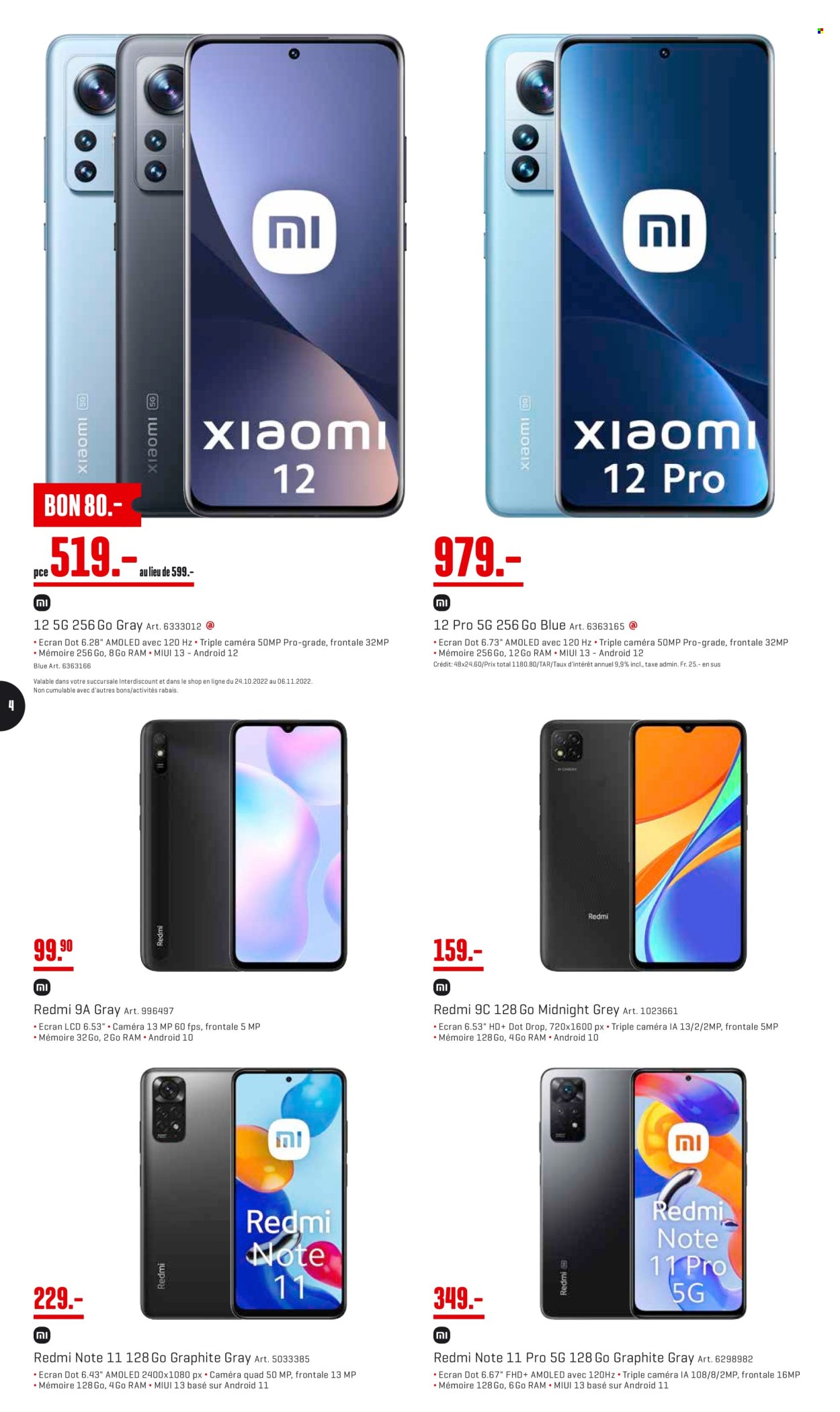 Volantino Interdiscount - 24.10.2022 - 6.11.2022. Pagina 4