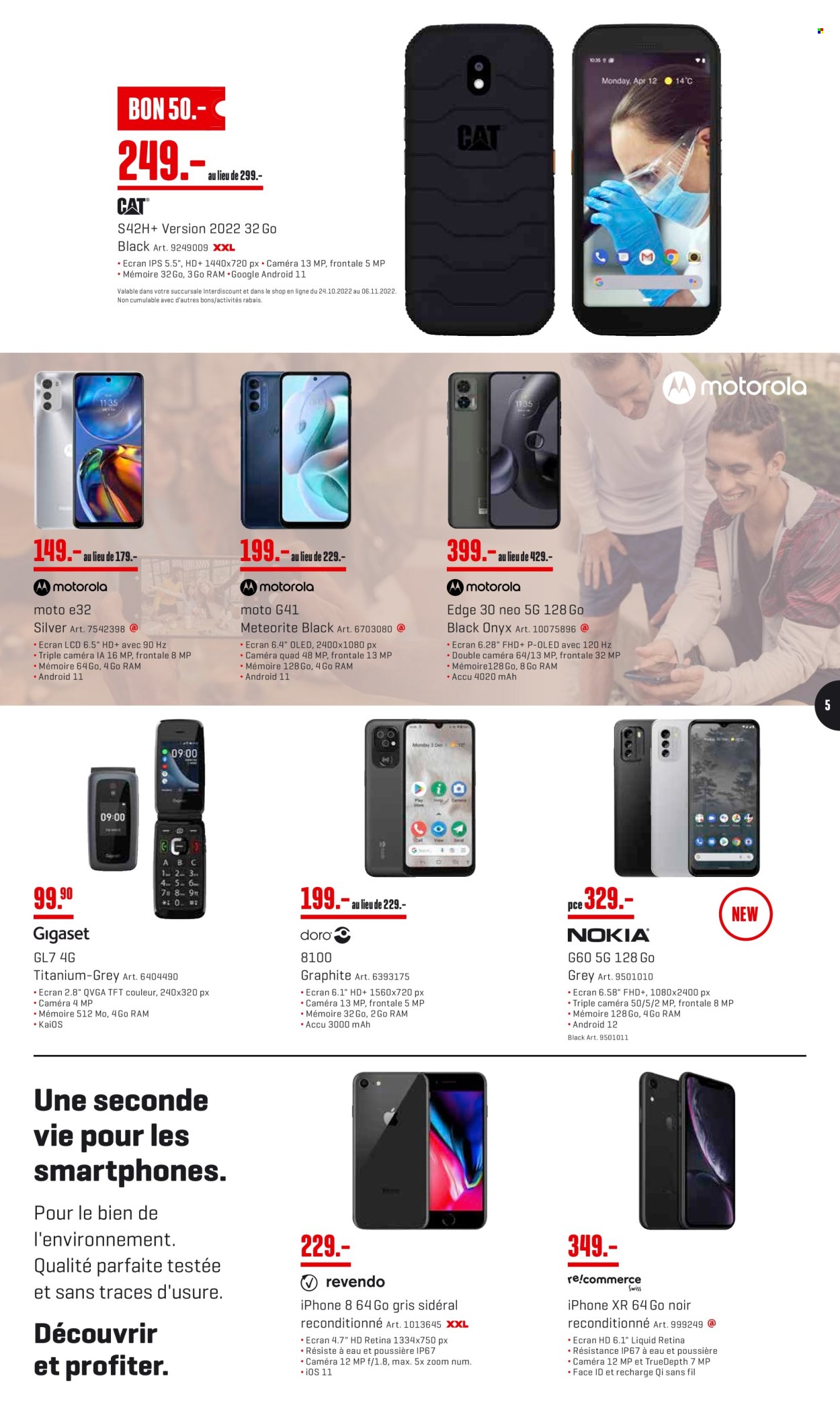 Volantino Interdiscount - 24.10.2022 - 6.11.2022. Pagina 5