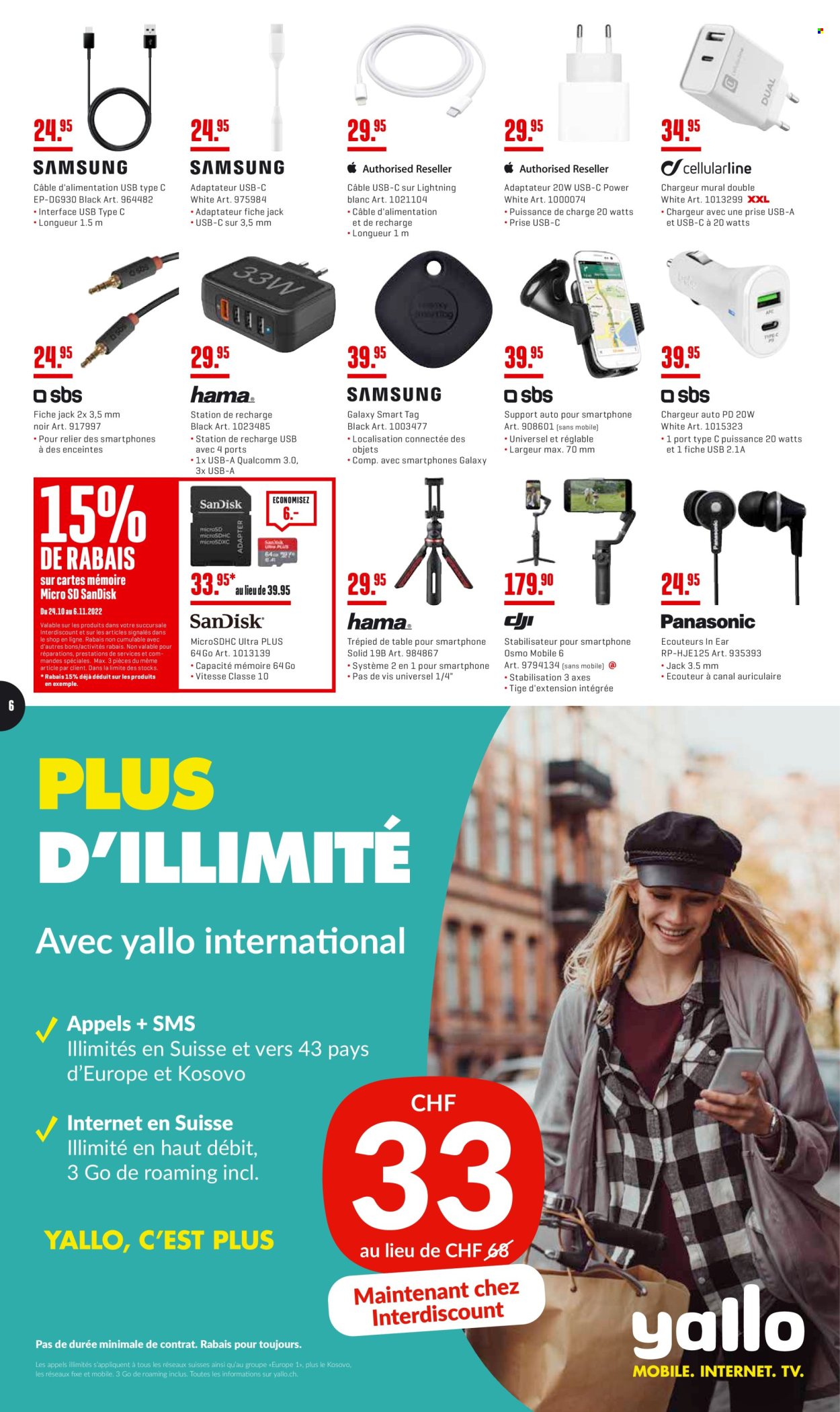 Volantino Interdiscount - 24.10.2022 - 6.11.2022. Pagina 6
