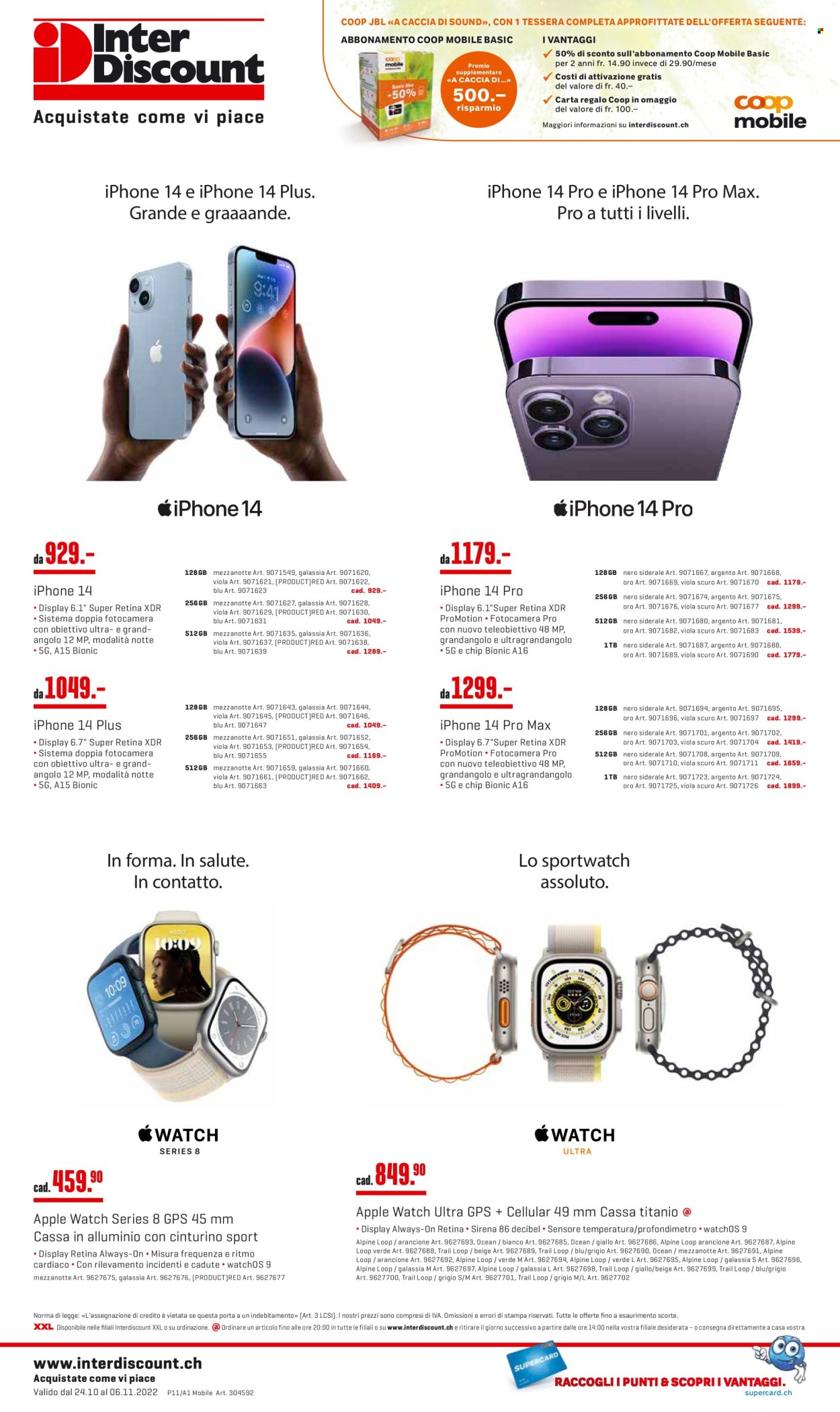 Catalogue Interdiscount - 24.10.2022 - 6.11.2022. Page 8