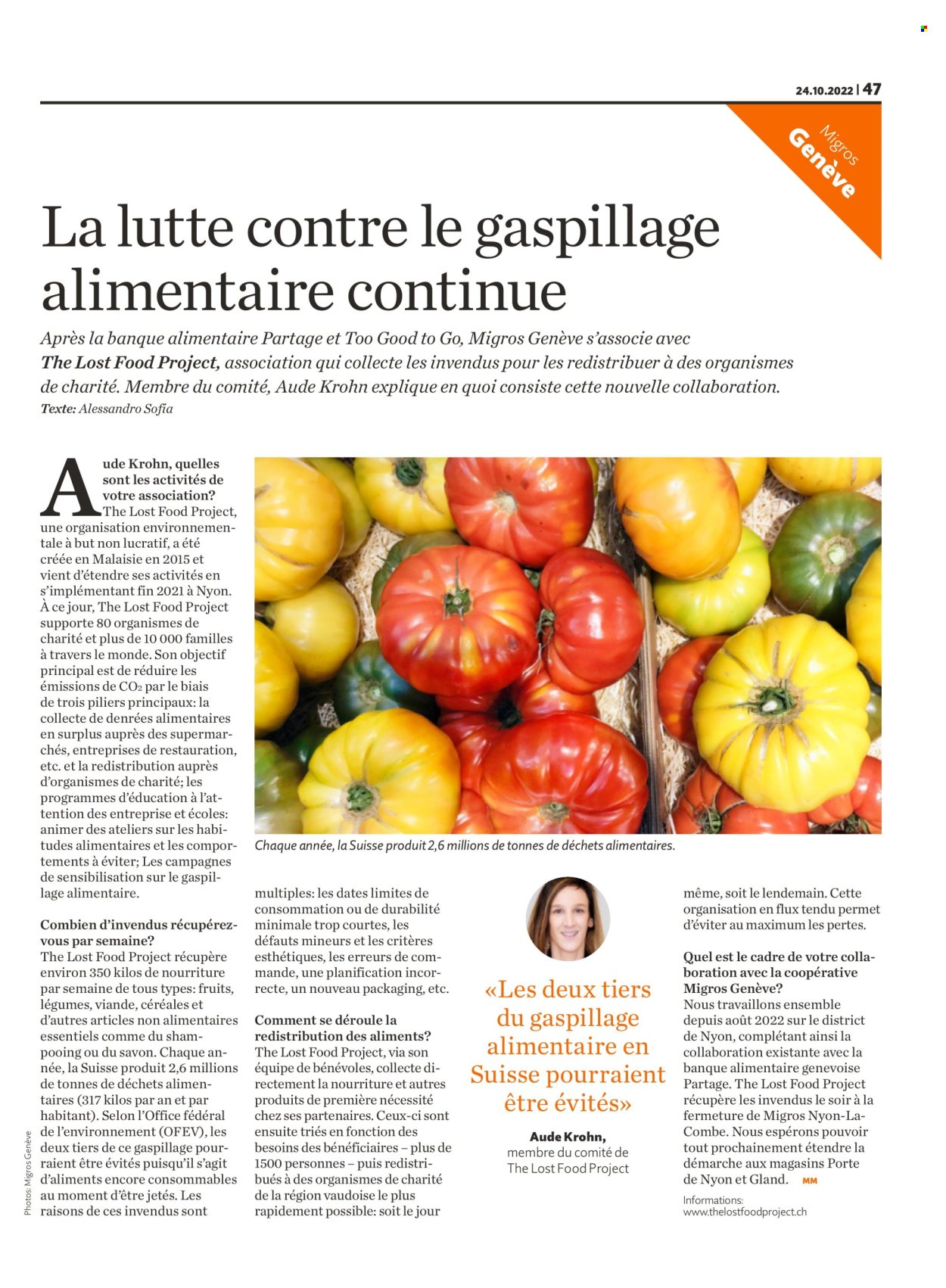 Volantino Migros - 24.10.2022 - 30.10.2022. Pagina 47