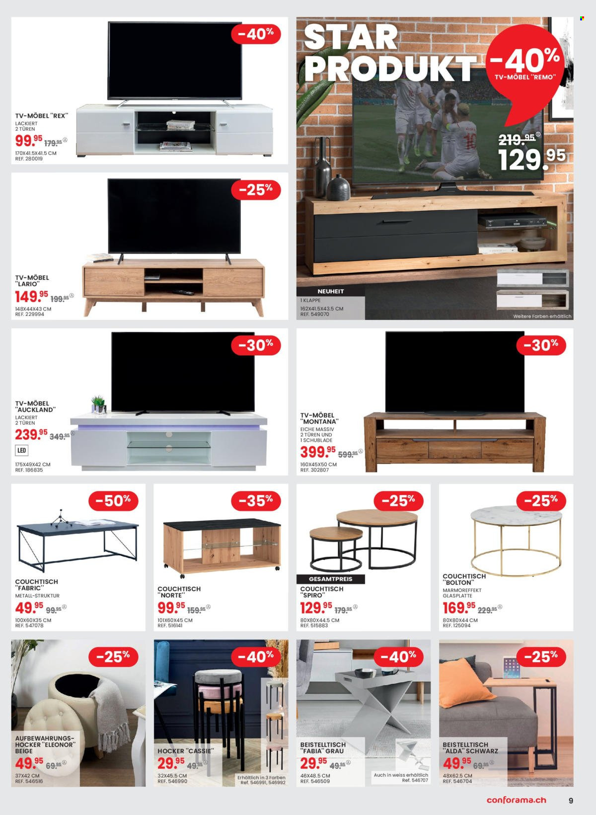 Volantino Conforama - 25.10.2022 - 7.11.2022. Pagina 9
