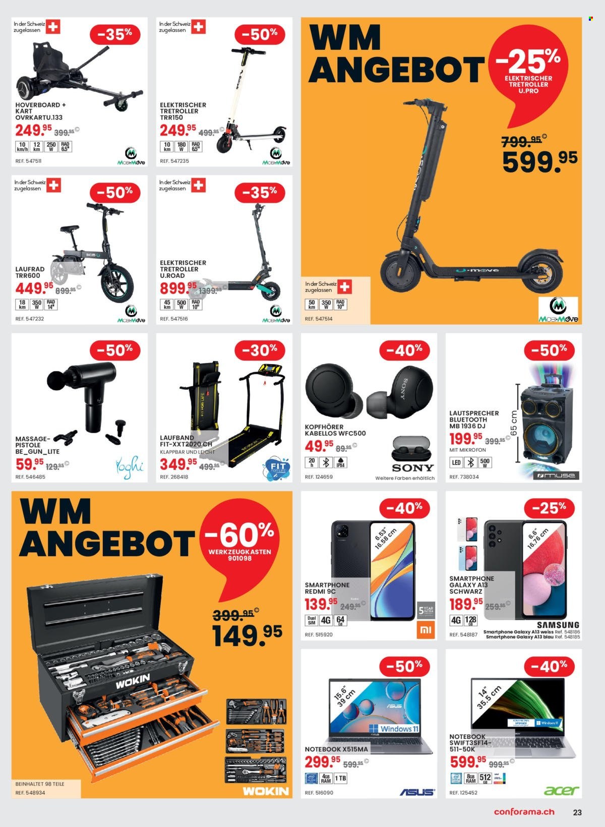 Volantino Conforama - 25.10.2022 - 7.11.2022. Pagina 23