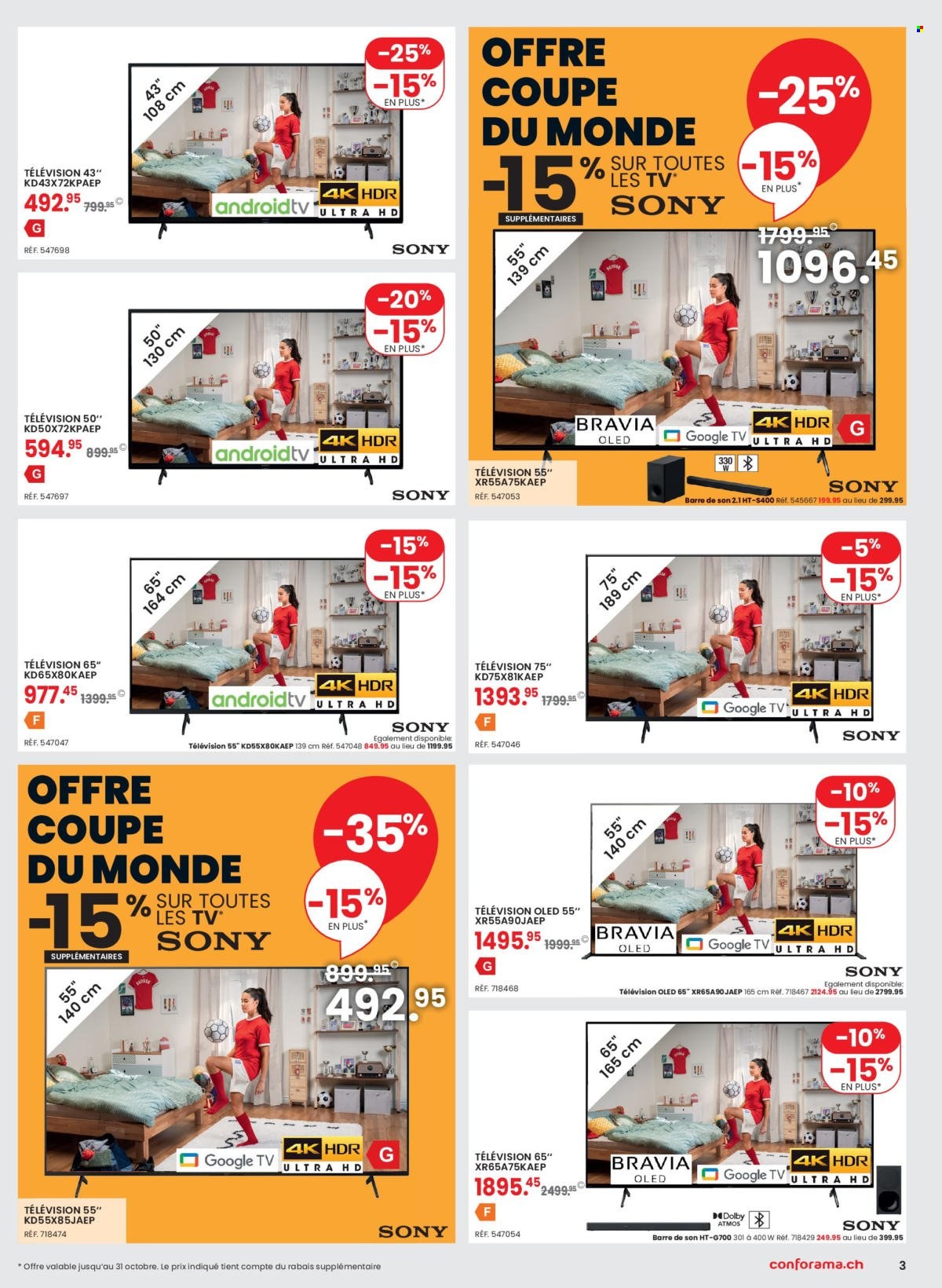 Volantino Conforama - 25.10.2022 - 7.11.2022. Pagina 3