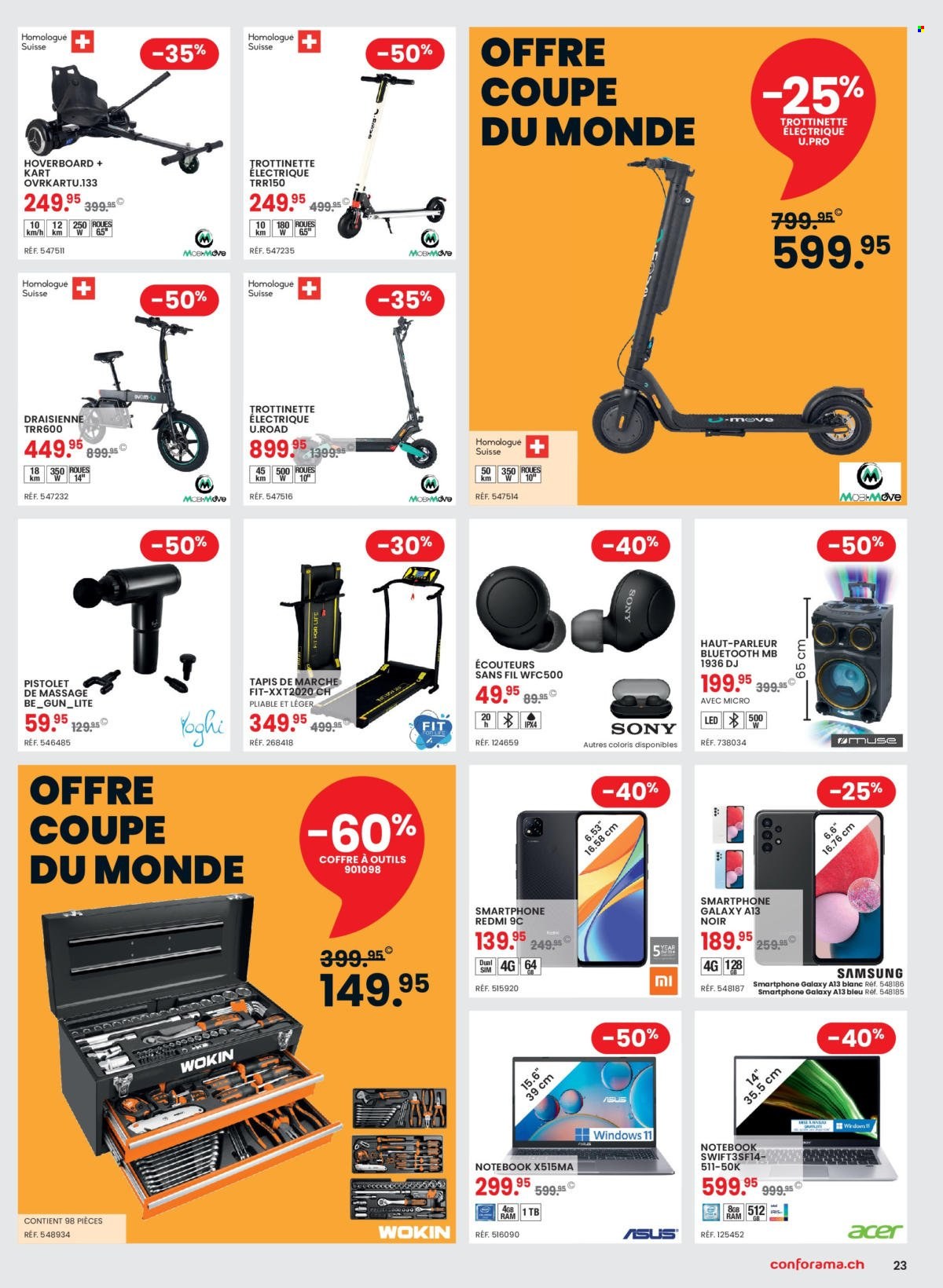 Volantino Conforama - 25.10.2022 - 7.11.2022. Pagina 23