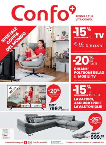 Catalogue Conforama - 25.10.2022 - 7.11.2022.