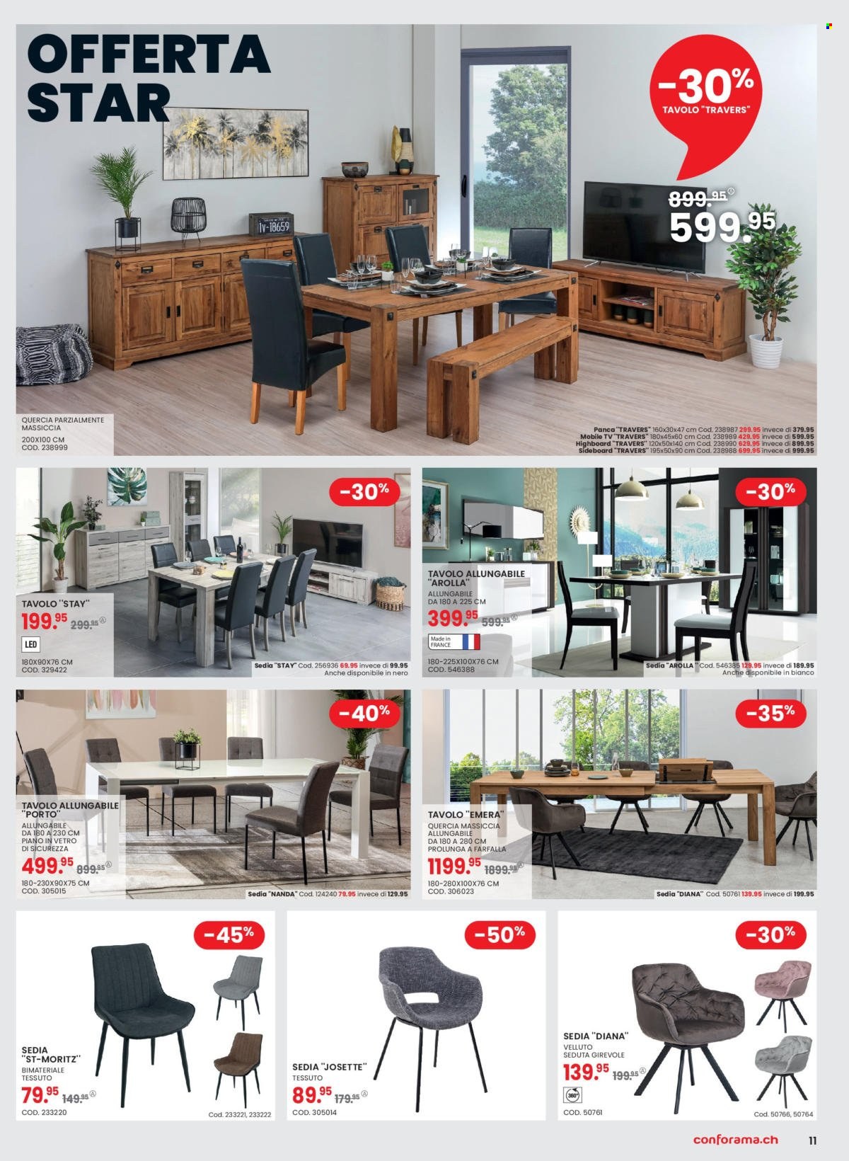 Volantino Conforama - 25.10.2022 - 7.11.2022. Pagina 11