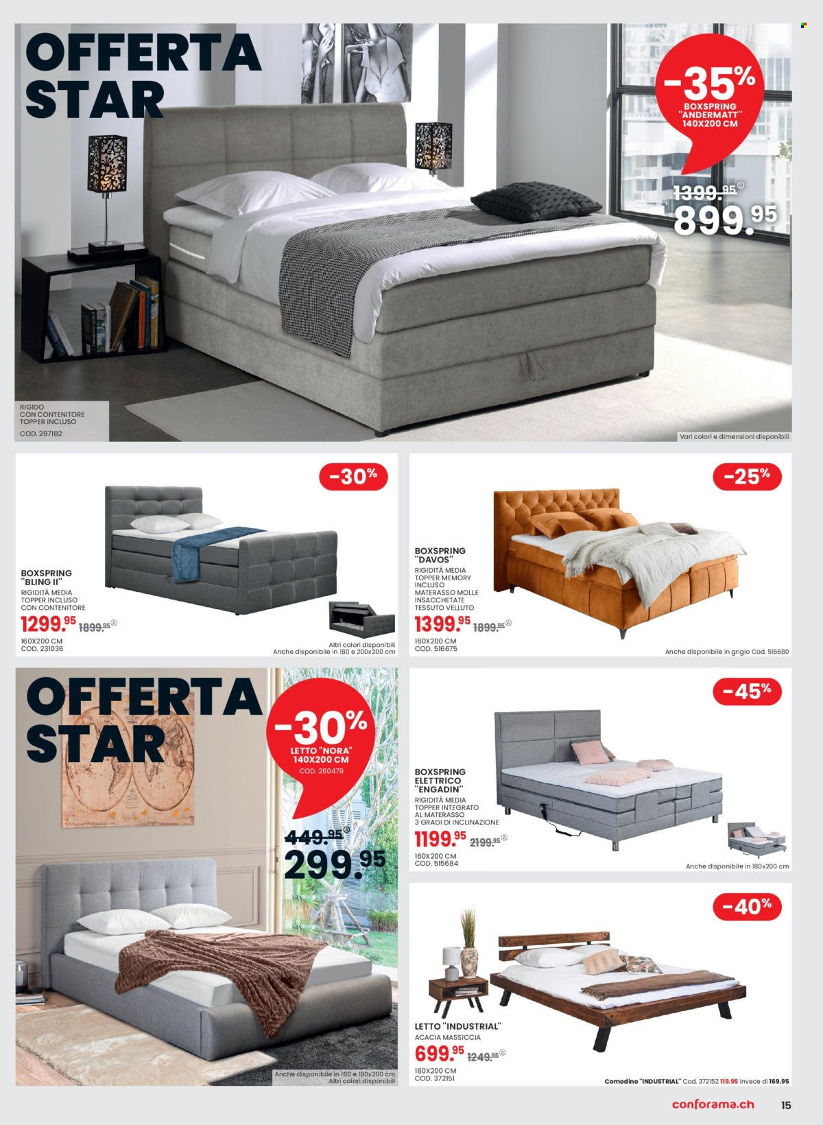 Volantino Conforama - 25.10.2022 - 7.11.2022. Pagina 15