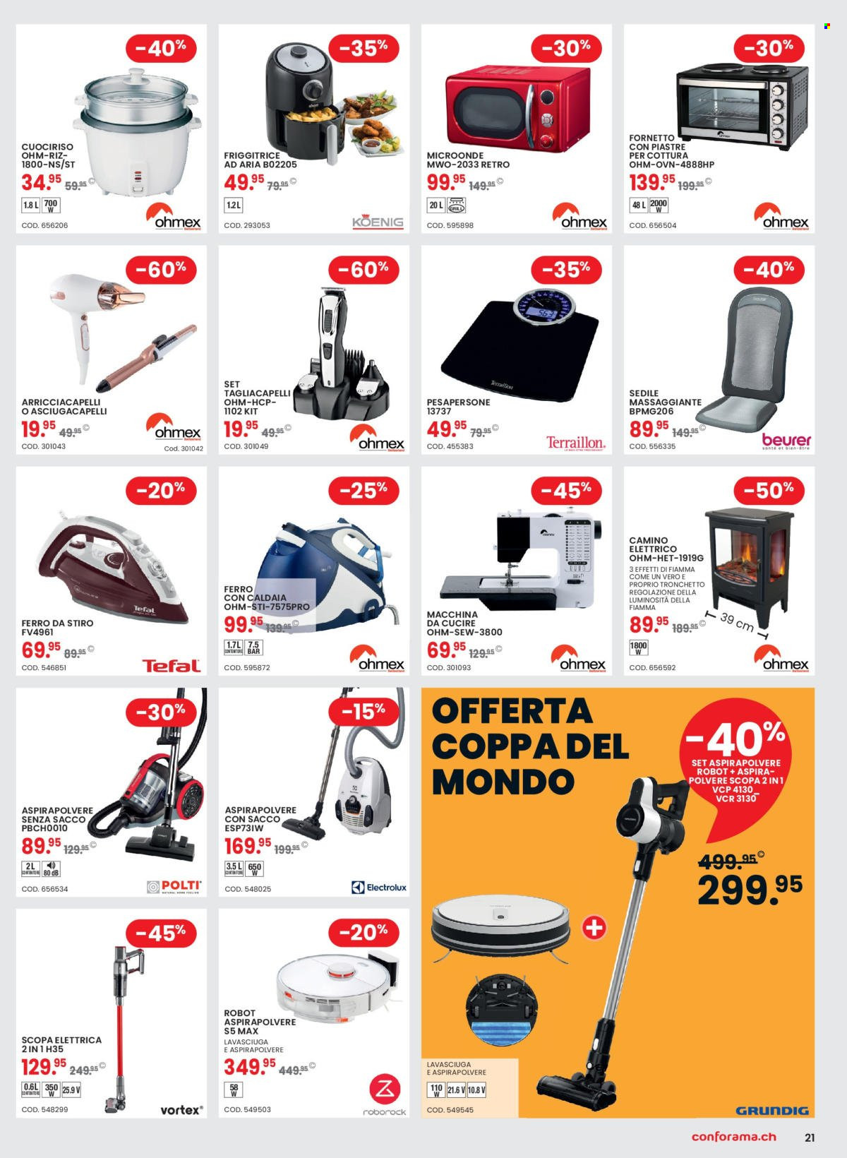 Volantino Conforama - 25.10.2022 - 7.11.2022. Pagina 21