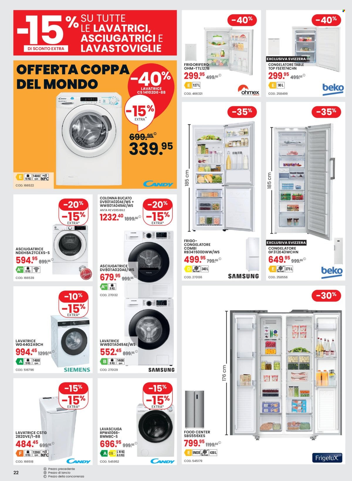Volantino Conforama - 25.10.2022 - 7.11.2022. Pagina 22