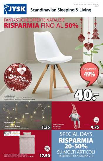 Catalogue JYSK - 25.10.2022 - 31.10.2022.