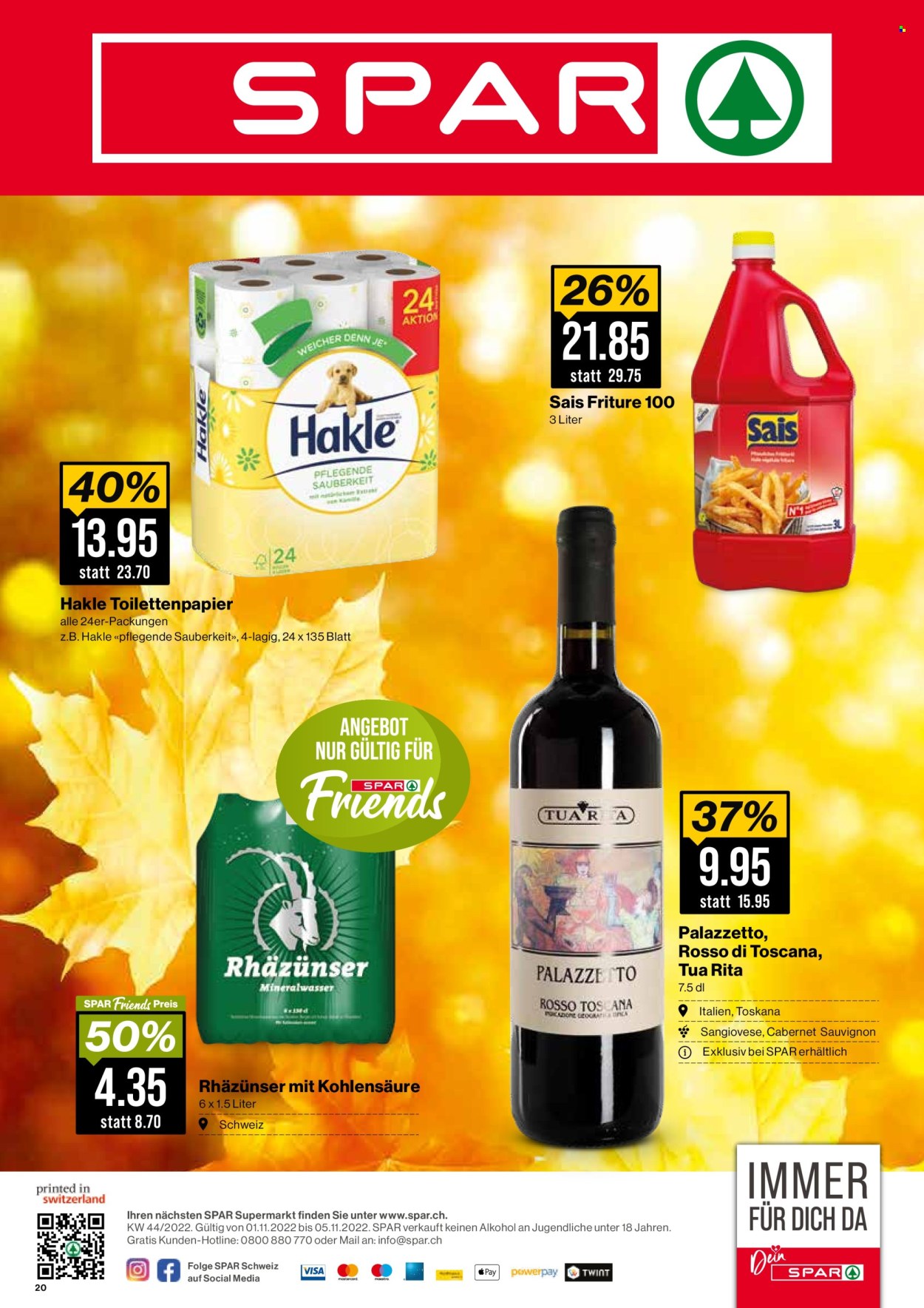 Volantino SPAR - 1.11.2022 - 5.11.2022. Pagina 20