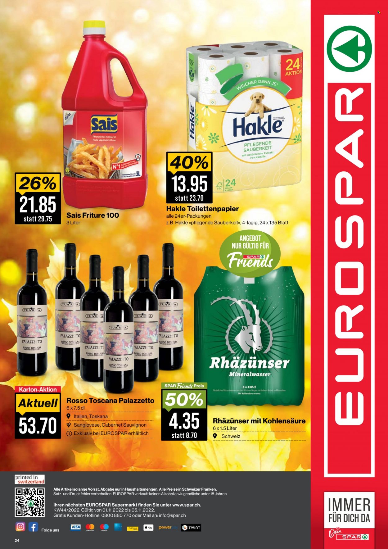 Volantino SPAR - 1.11.2022 - 5.11.2022. Pagina 24