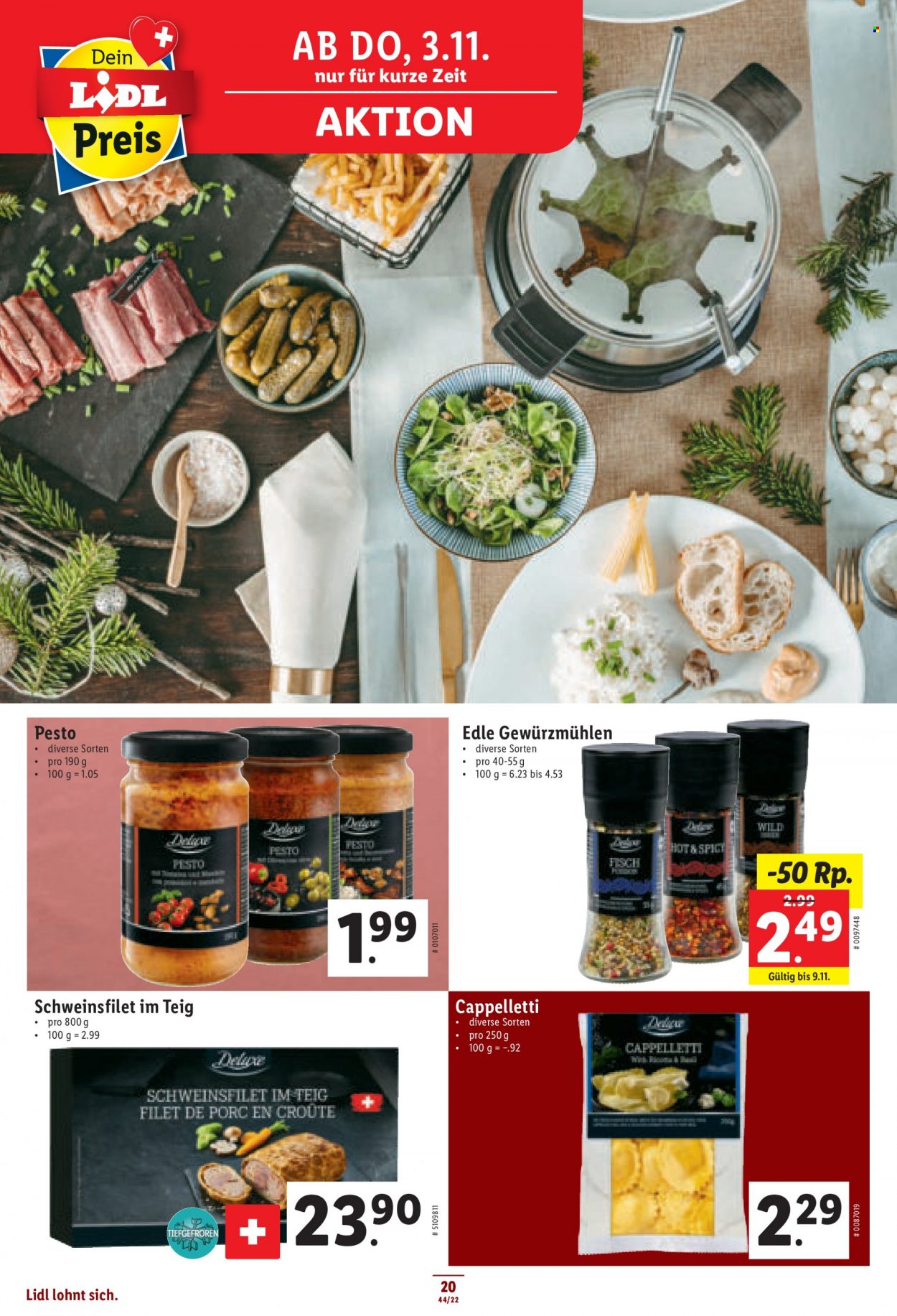 Volantino Lidl - 3.11.2022 - 9.11.2022. Pagina 20