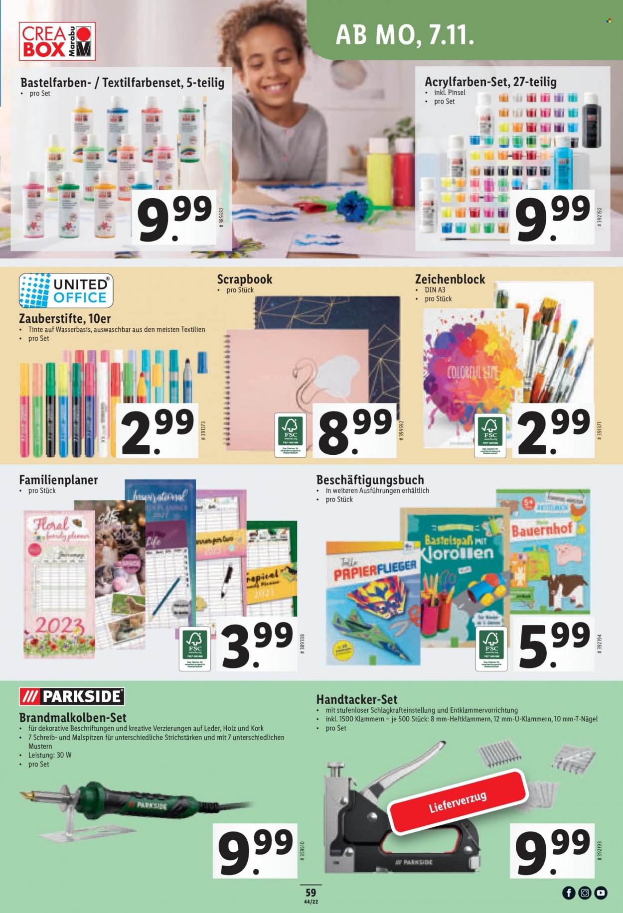 Volantino Lidl - 3.11.2022 - 9.11.2022. Pagina 59