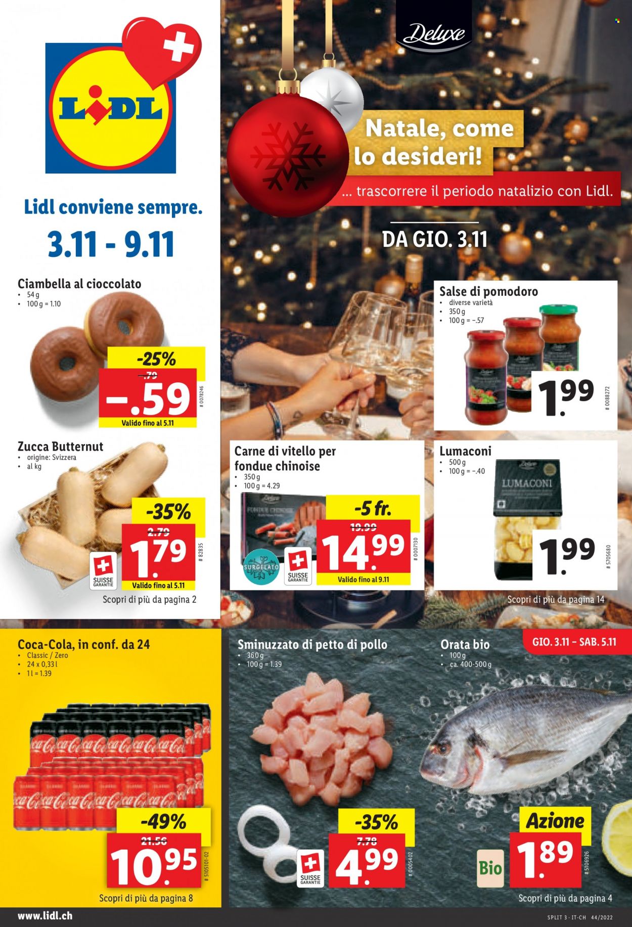 Volantino Lidl - 3.11.2022 - 9.11.2022. Pagina 1
