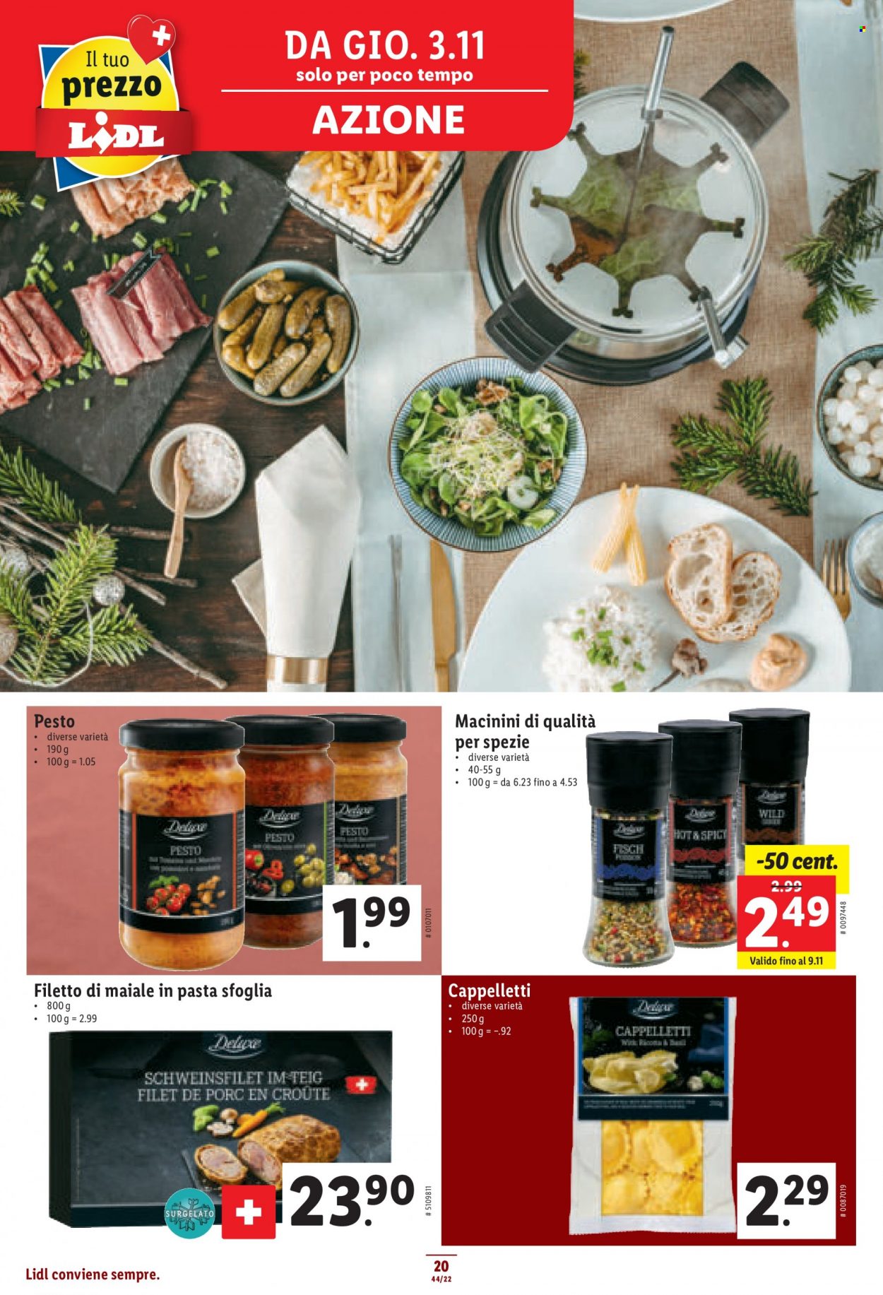 Volantino Lidl - 3.11.2022 - 9.11.2022. Pagina 20