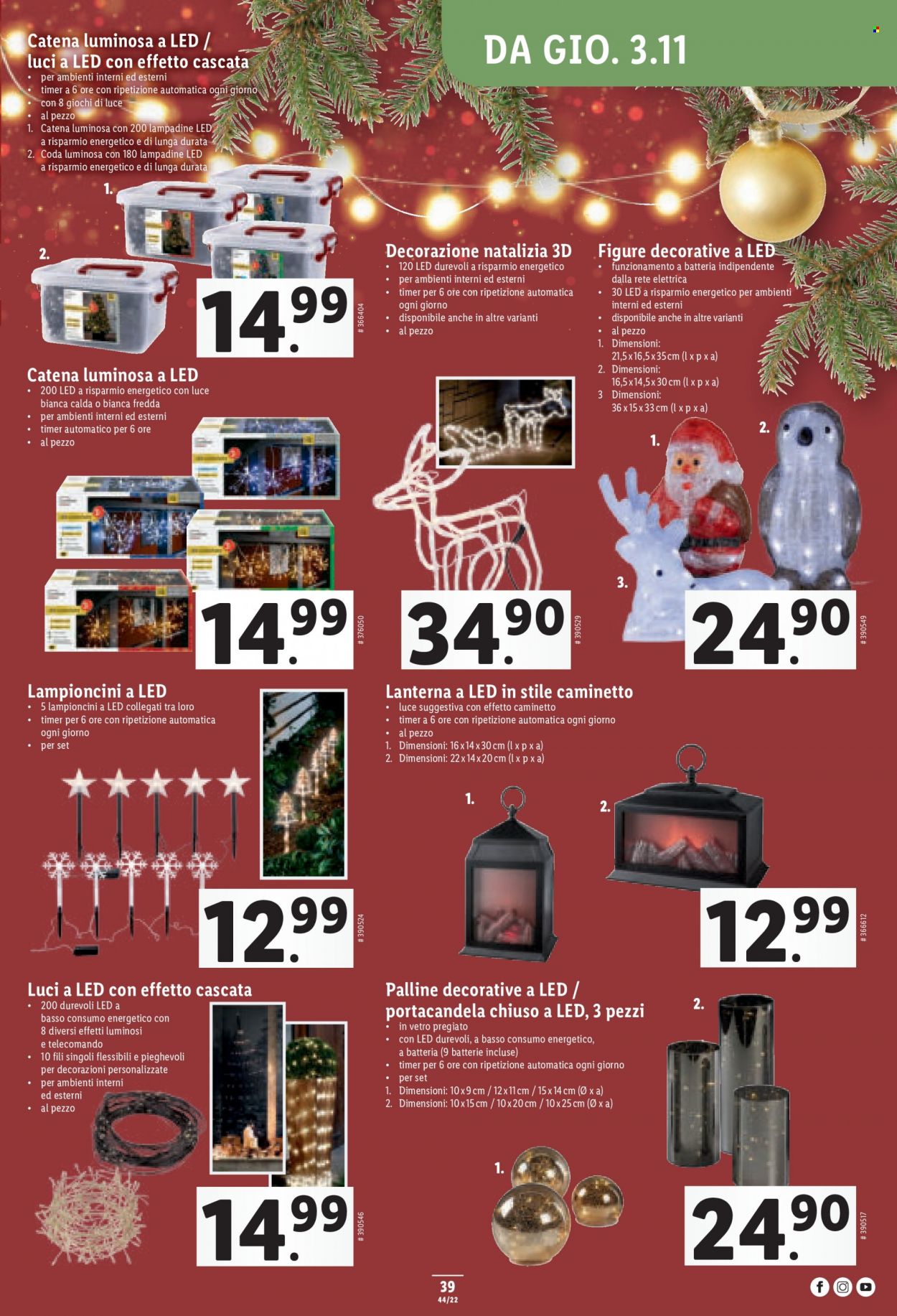 Volantino Lidl - 3.11.2022 - 9.11.2022. Pagina 39