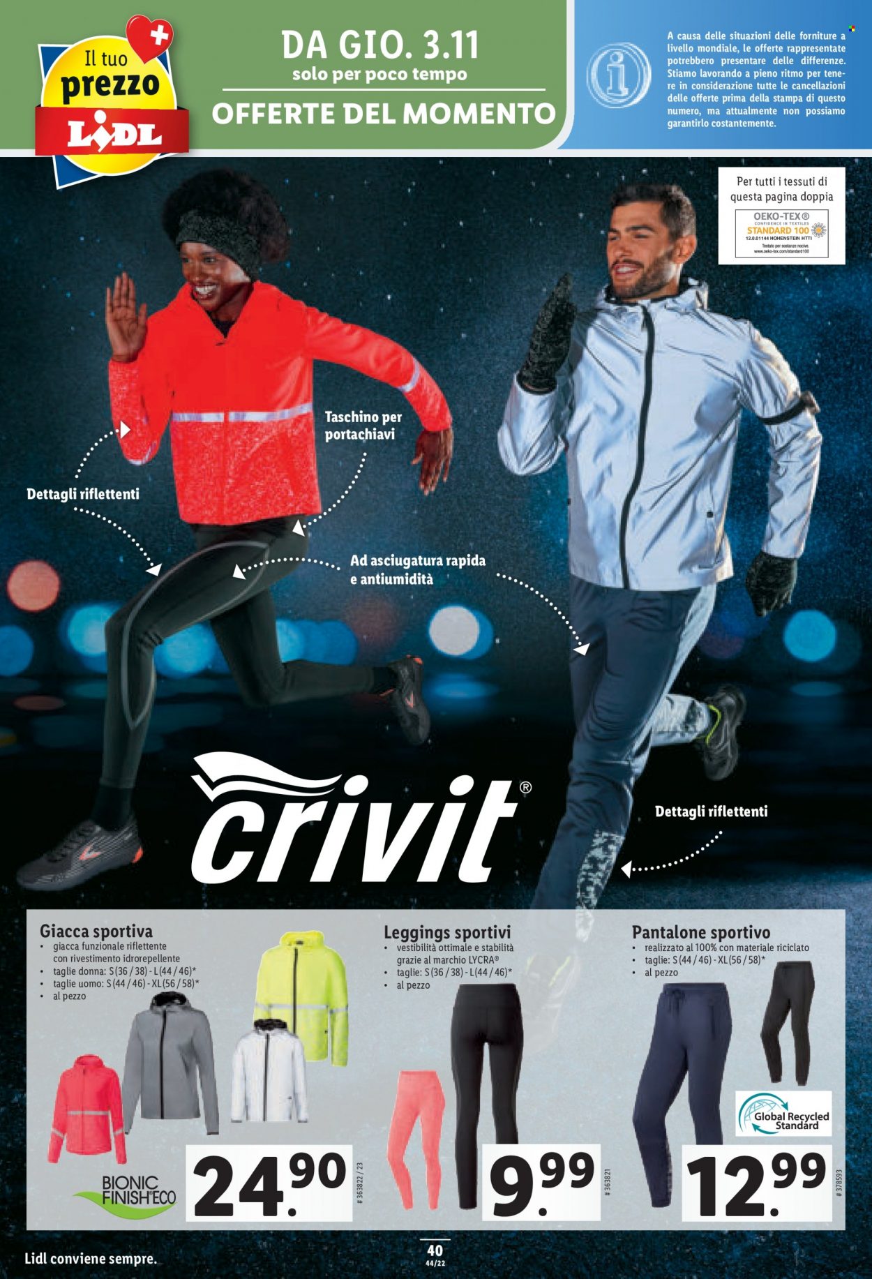 Volantino Lidl - 3.11.2022 - 9.11.2022. Pagina 40