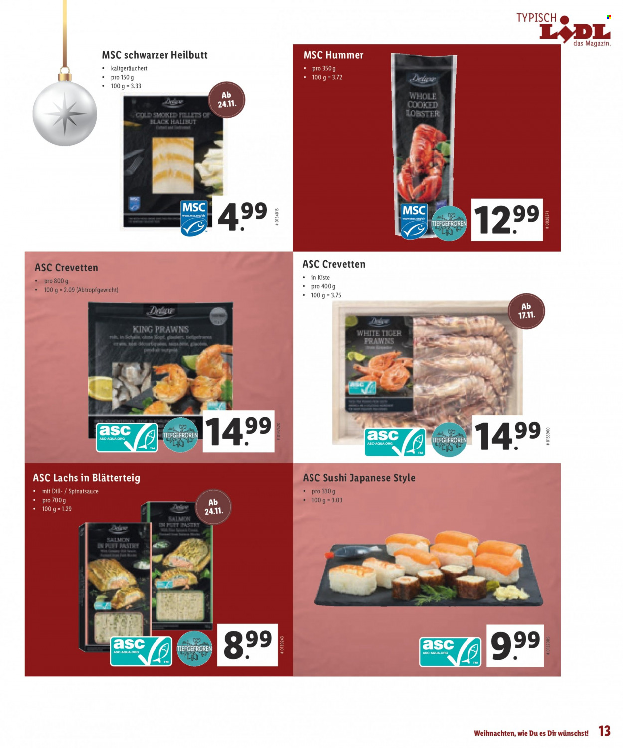 Prospekt Lidl. Seite 13