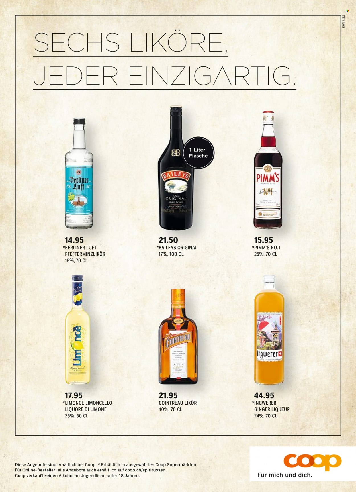 Prospekt Coop - 31.10.2022 - 6.11.2022. Seite 42