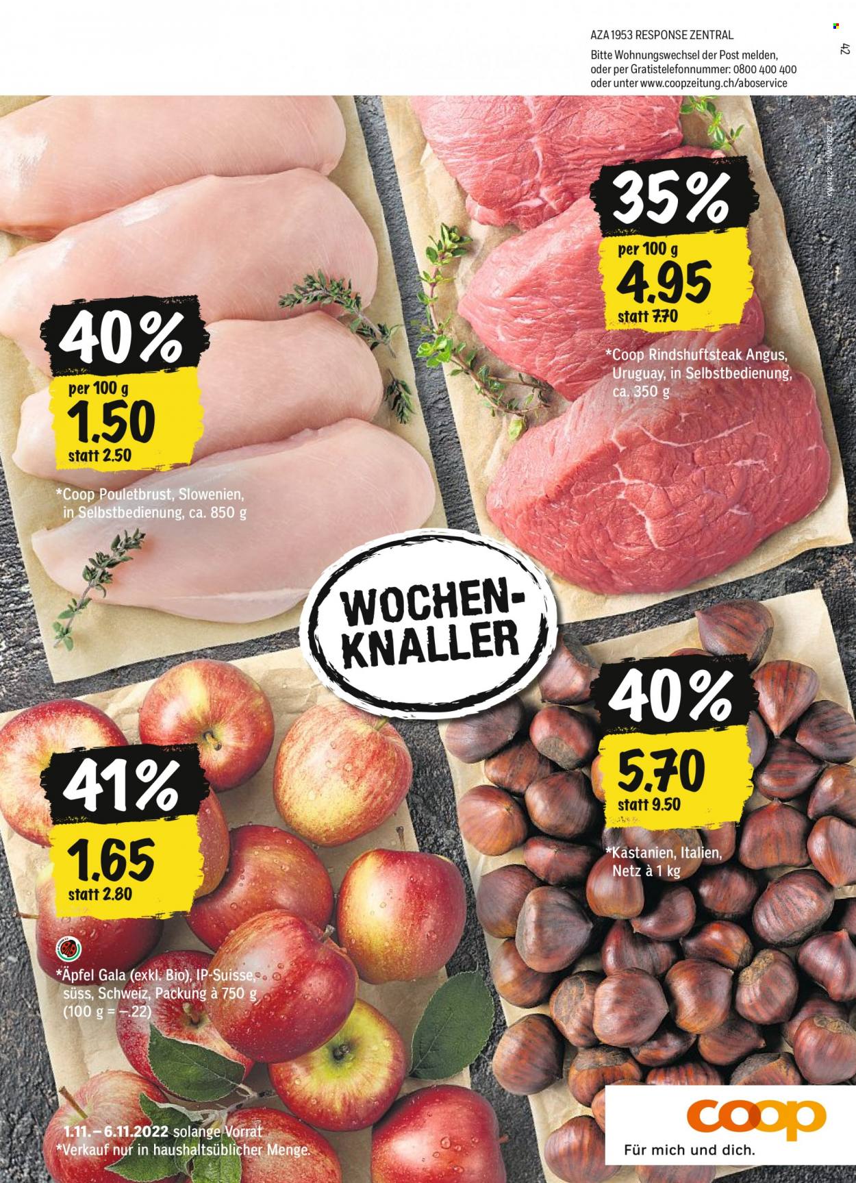 Prospekt Coop - 31.10.2022 - 6.11.2022. Seite 96