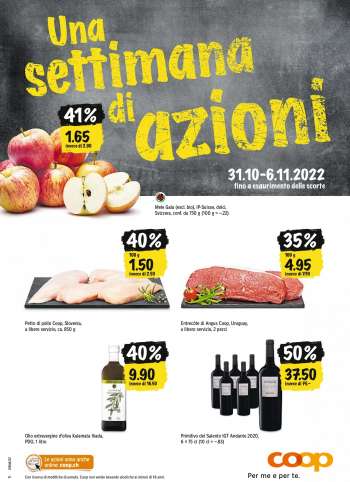 Prospekte Coop - 31.10.2022 - 6.11.2022.