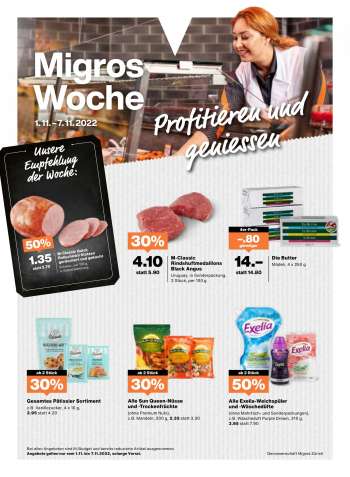 Volantino Migros - 1.11.2022 - 7.11.2022.