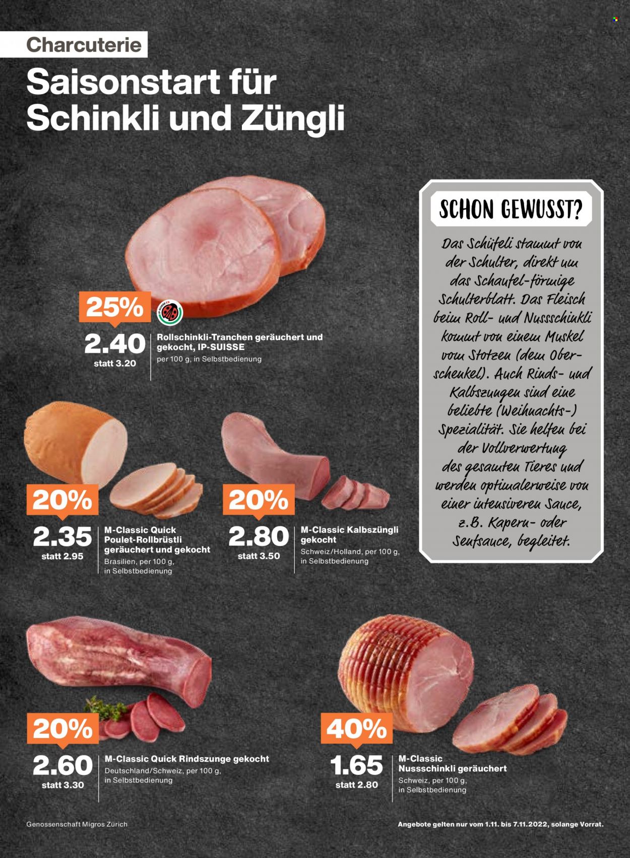 Prospekt Migros - 1.11.2022 - 7.11.2022. Seite 5