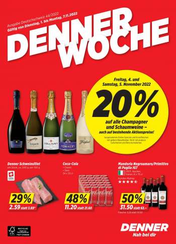 Catalogue Denner - 1.11.2022 - 7.11.2022.
