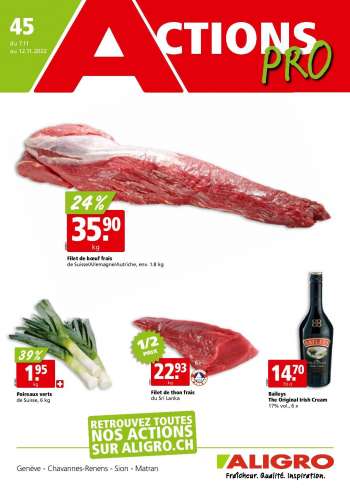Catalogue ALIGRO - 7.11.2022 - 12.11.2022.