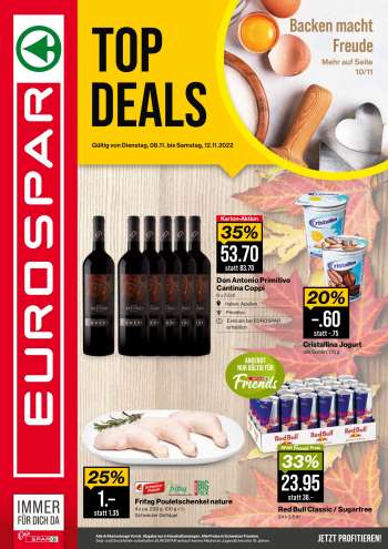 Prospekte SPAR - 8.11.2022 - 12.11.2022.