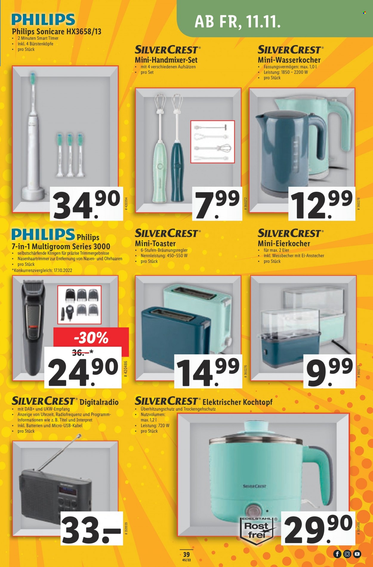 Volantino Lidl - 10.11.2022 - 16.11.2022. Pagina 39