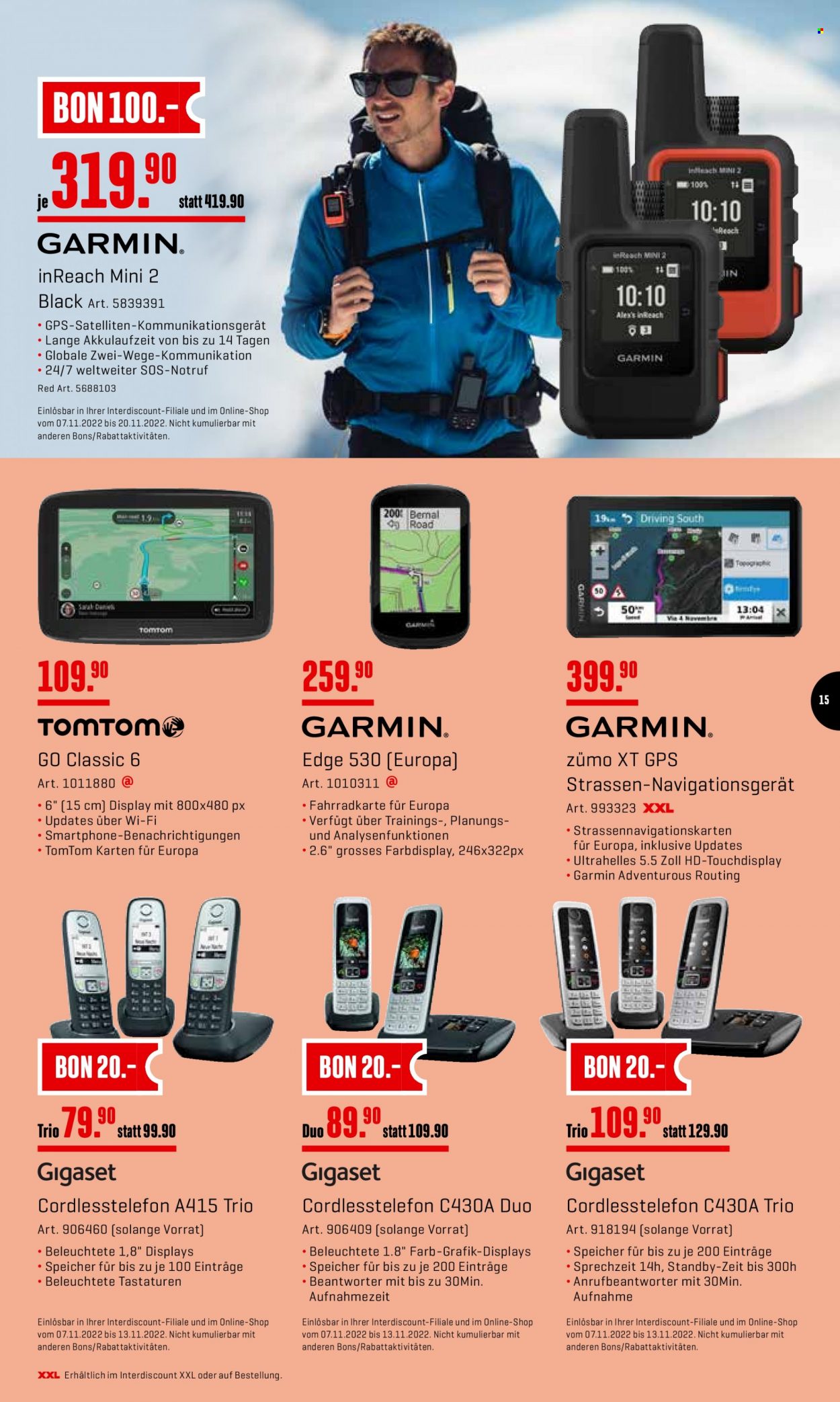 Prospekt Interdiscount - 7.11.2022 - 20.11.2022. Seite 15