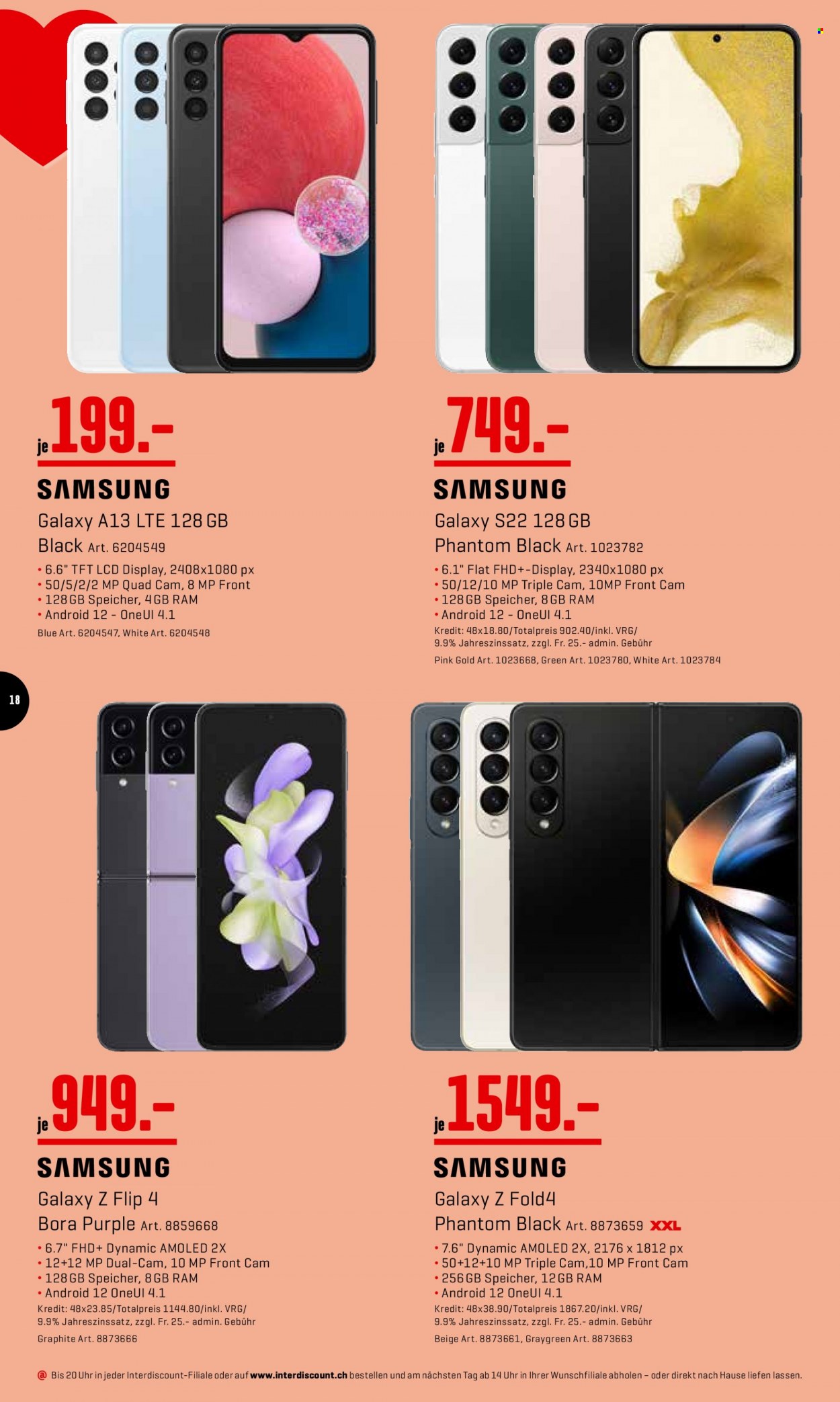 Prospekt Interdiscount - 7.11.2022 - 20.11.2022. Seite 18