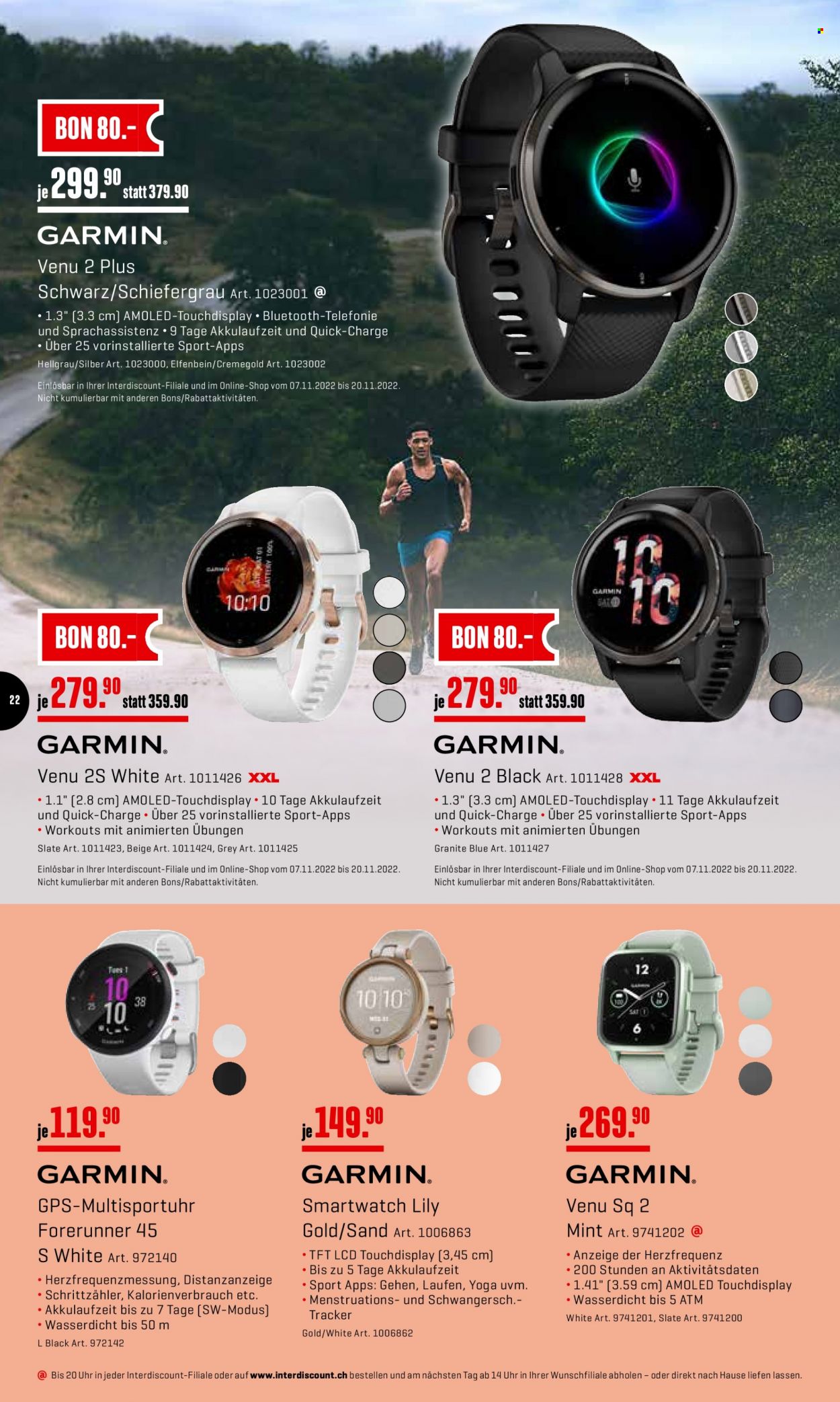 Prospekt Interdiscount - 7.11.2022 - 20.11.2022. Seite 22