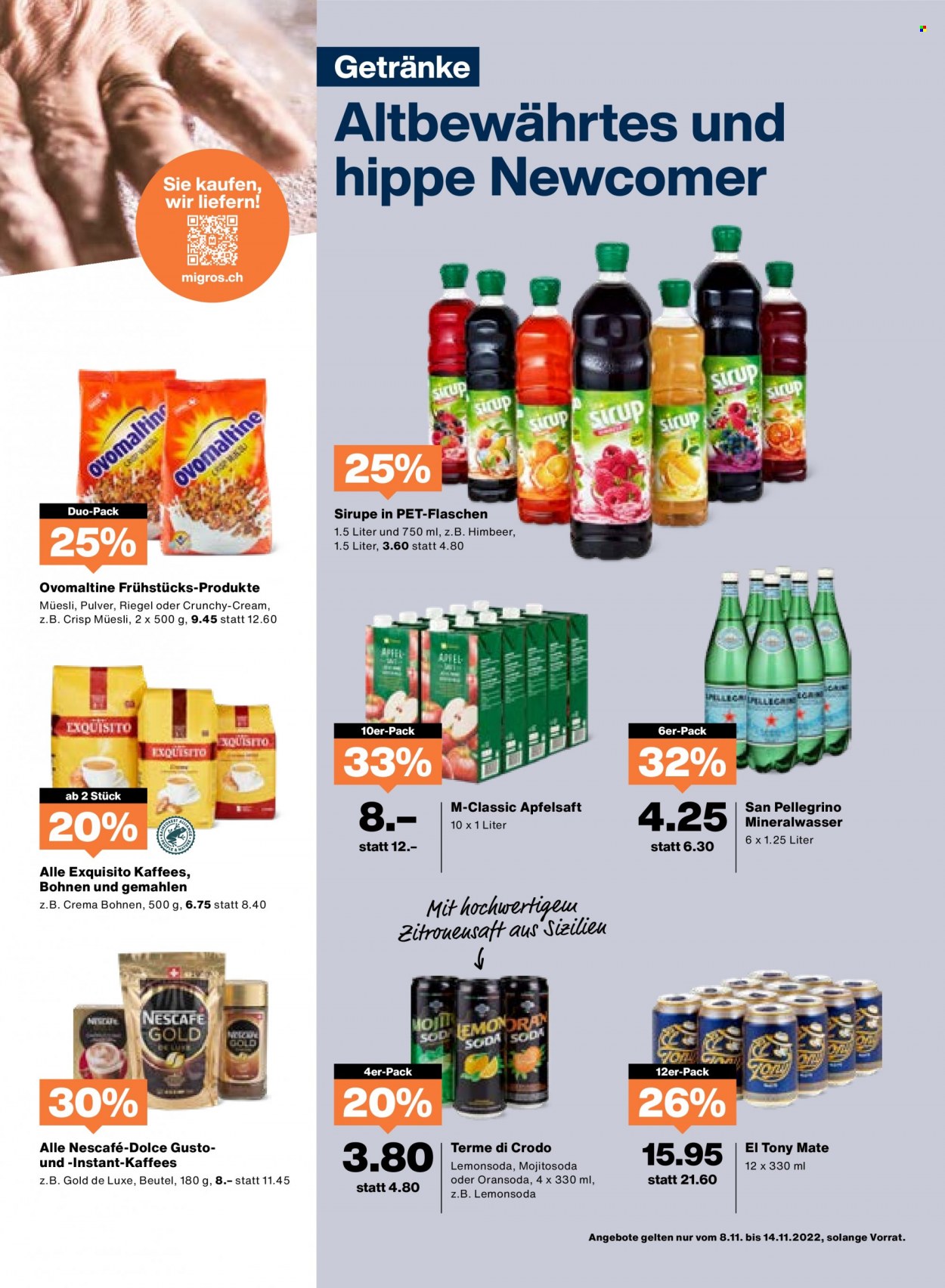 Prospekt Migros - 8.11.2022 - 14.11.2022. Seite 15