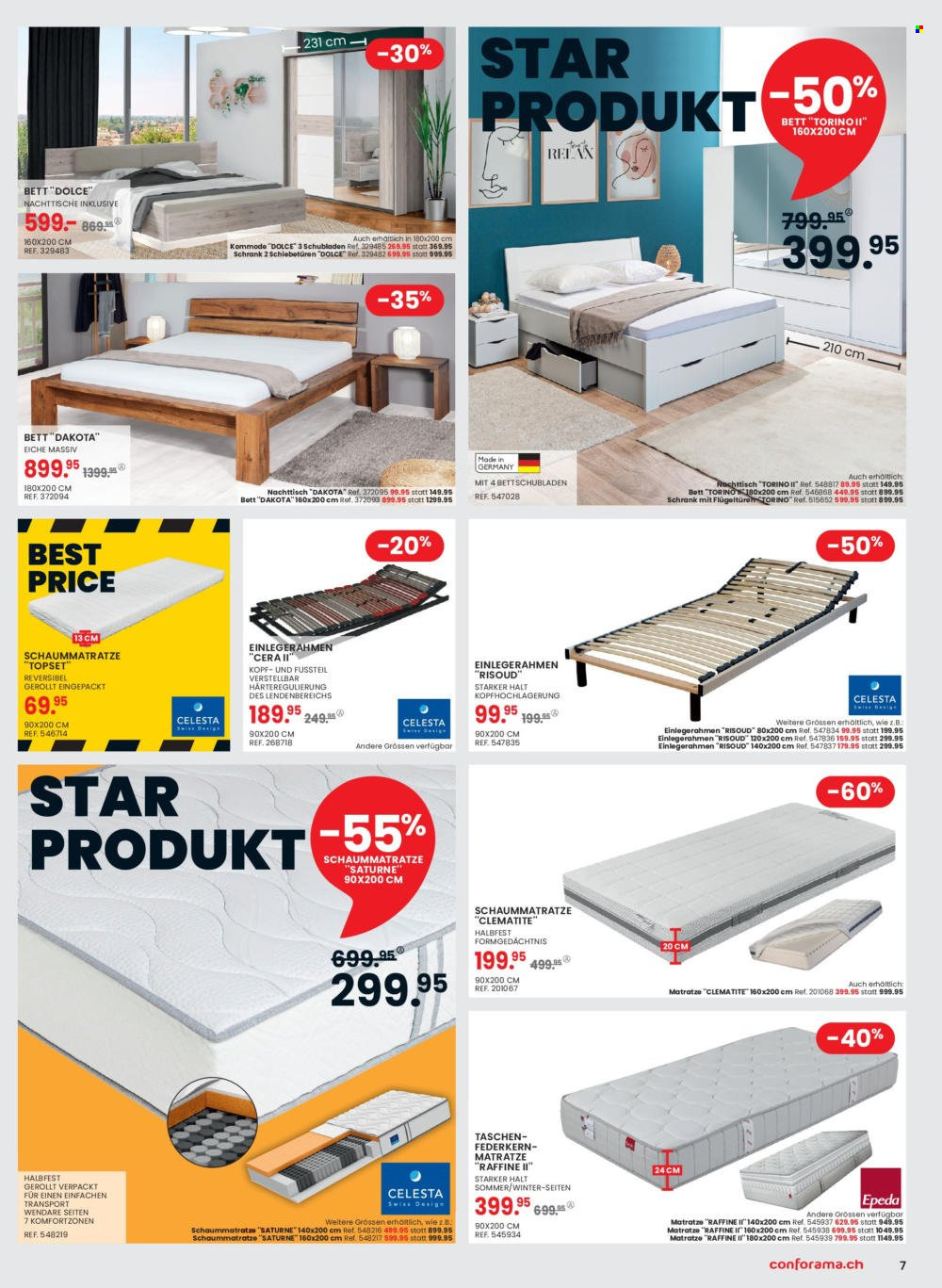Prospekt Conforama - 8.11.2022 - 20.11.2022. Seite 7