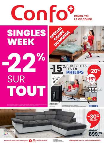 Catalogue Conforama - 8.11.2022 - 20.11.2022.