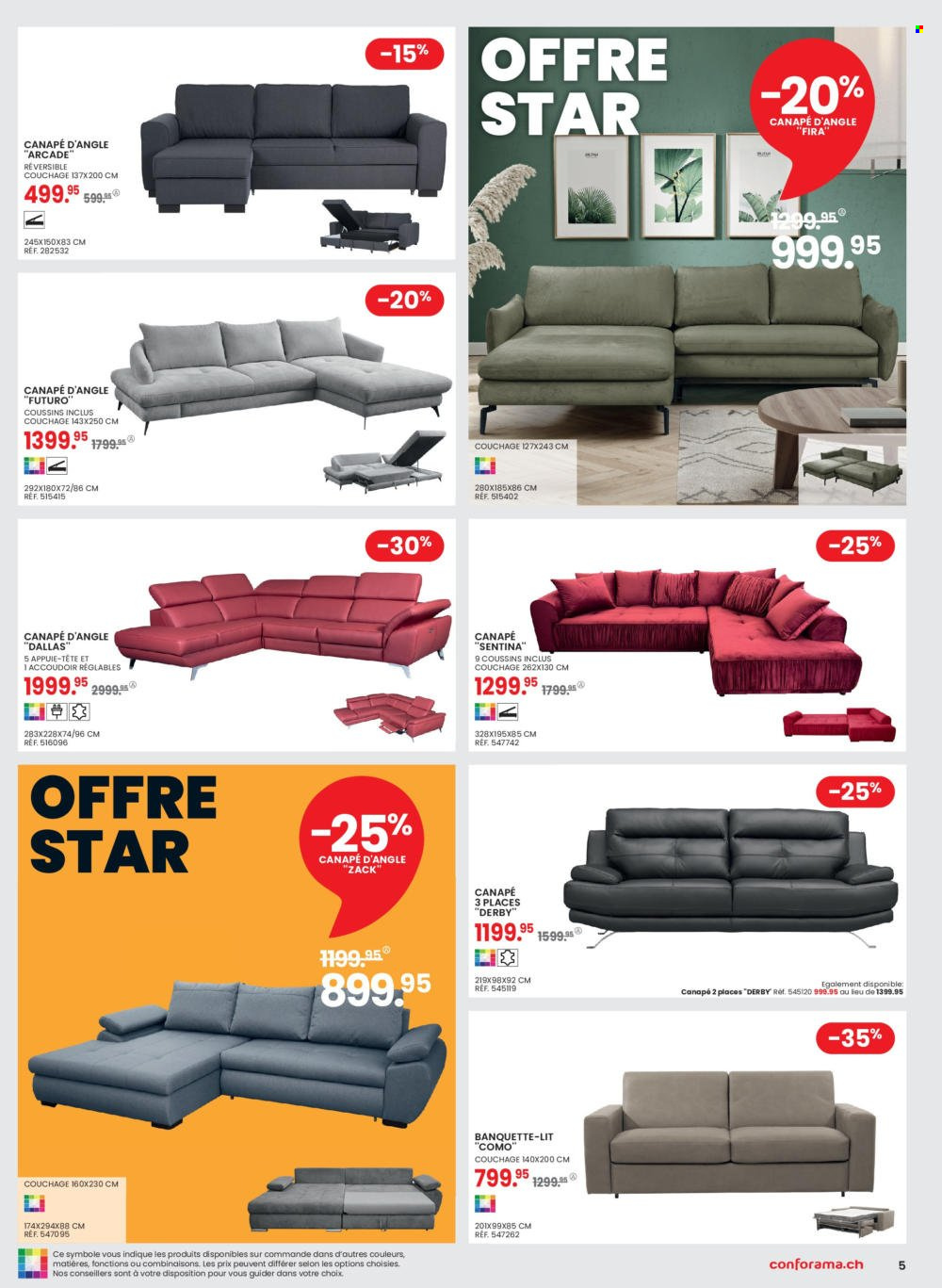 Volantino Conforama - 8.11.2022 - 20.11.2022. Pagina 5