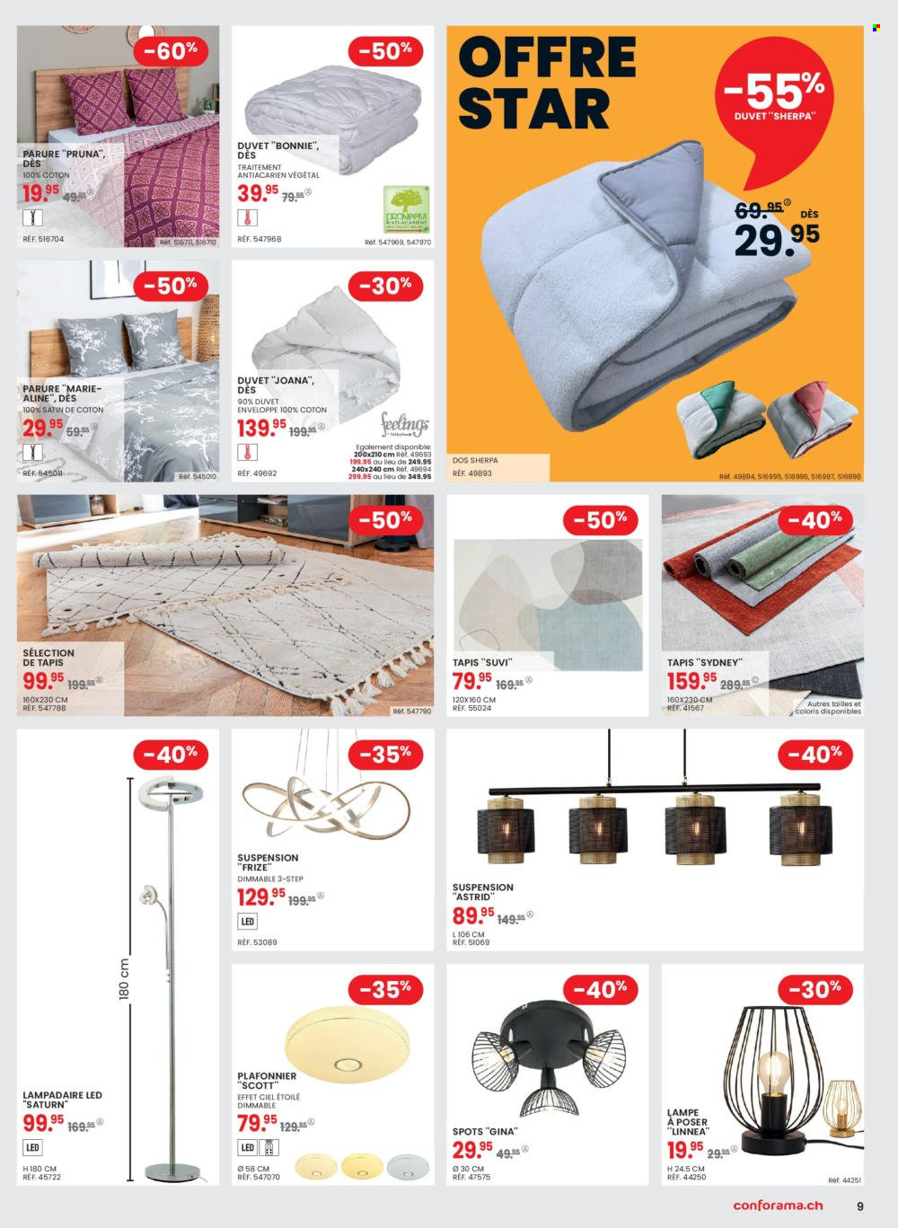 Volantino Conforama - 8.11.2022 - 20.11.2022. Pagina 9