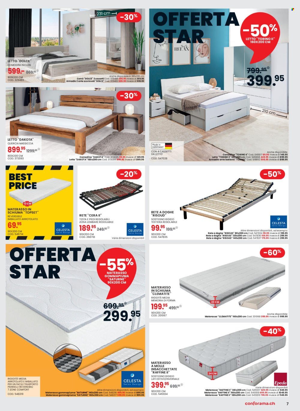 Prospekt Conforama - 8.11.2022 - 20.11.2022. Seite 7