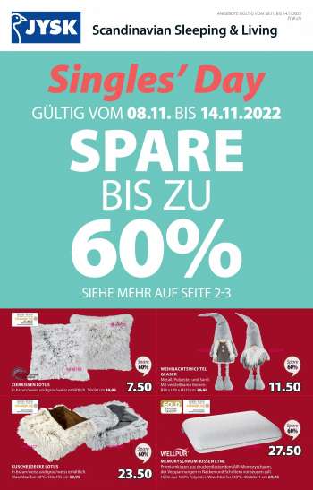 Prospekte JYSK - 8.11.2022 - 14.11.2022.