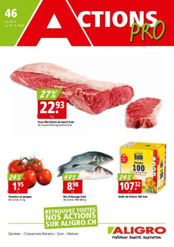 Volantino ALIGRO - 14.11.2022 - 19.11.2022.