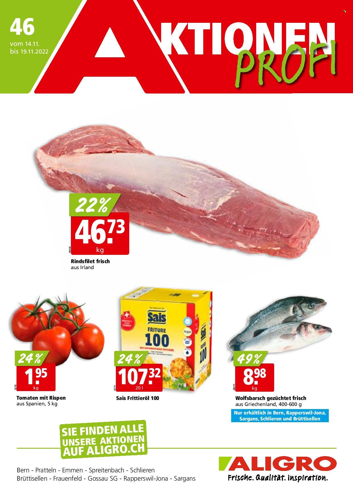 Volantino ALIGRO - 14.11.2022 - 19.11.2022. Pagina 1