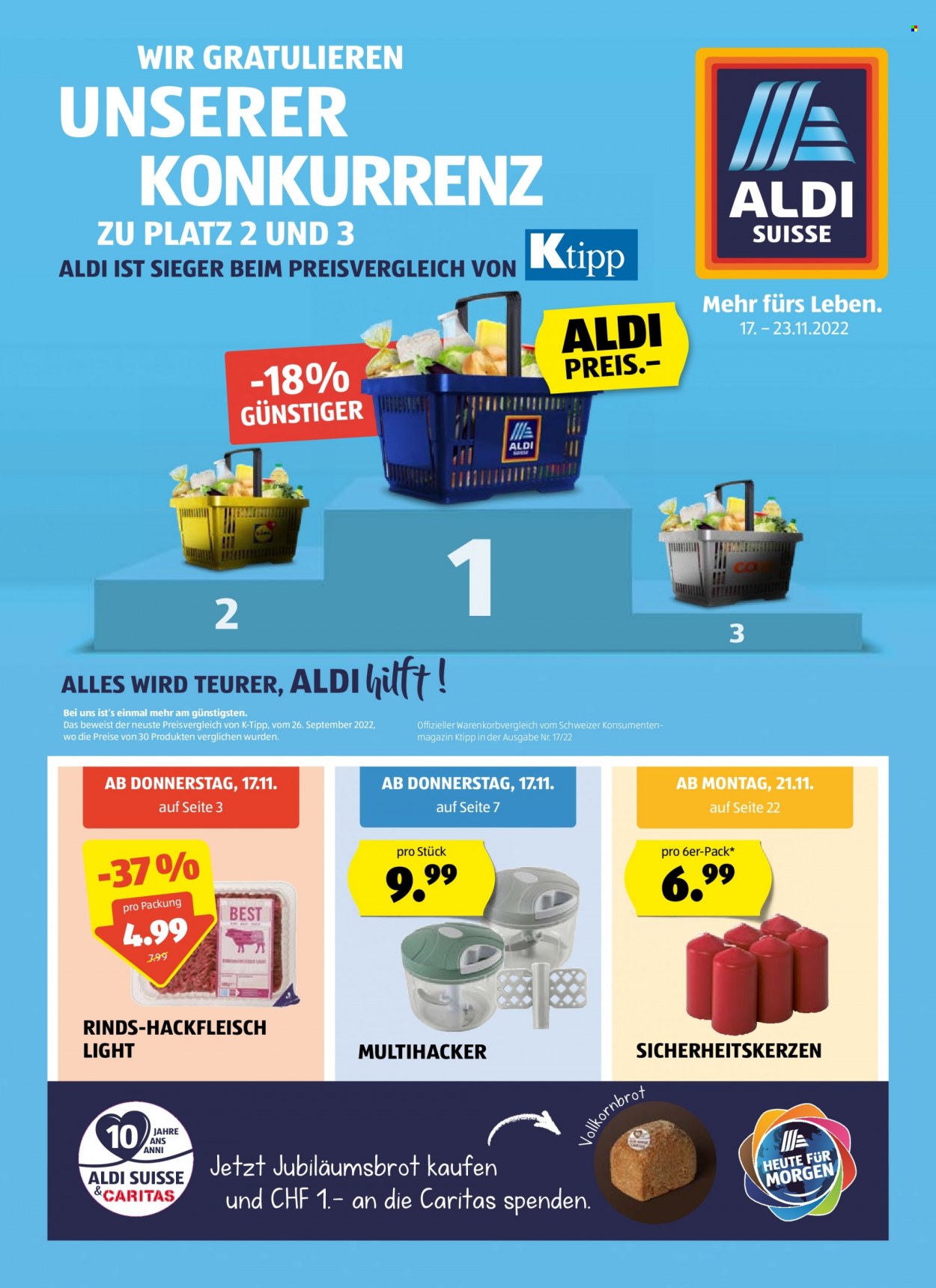 Catalogue Aldi - 17.11.2022 - 23.11.2022. Page 1