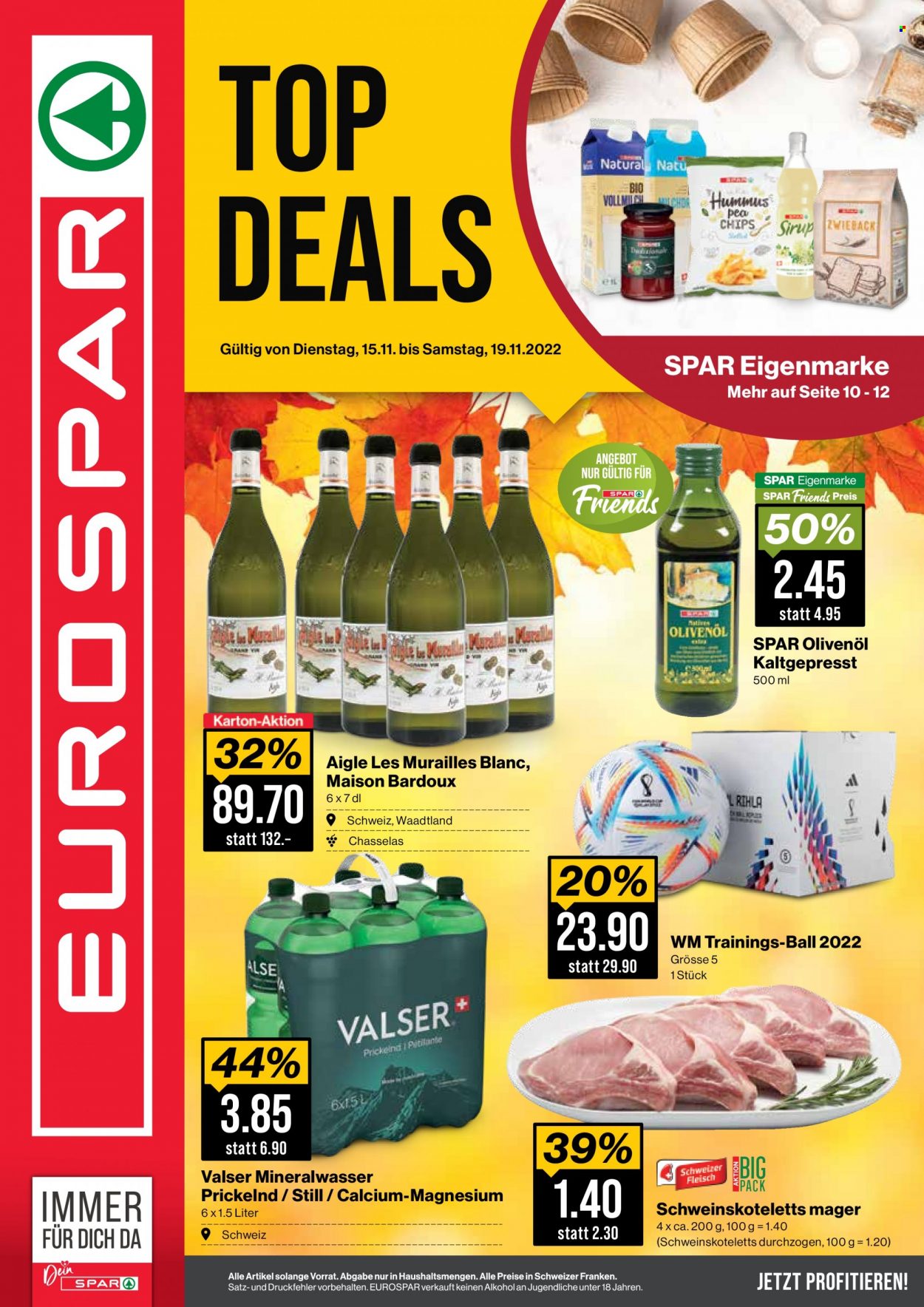 Volantino SPAR - 15.11.2022 - 19.11.2022. Pagina 1
