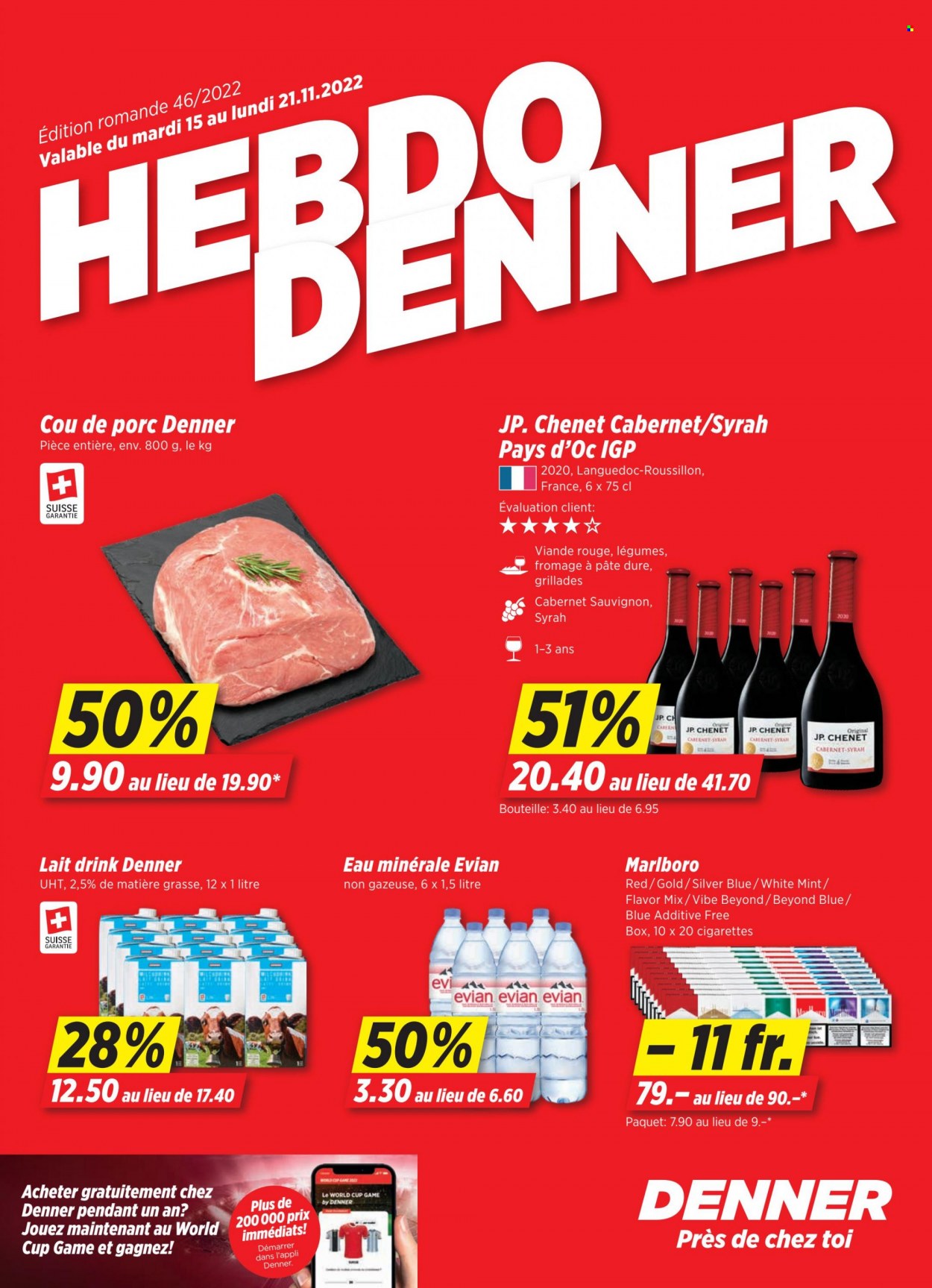Volantino Denner - 15.11.2022 - 21.11.2022. Pagina 1