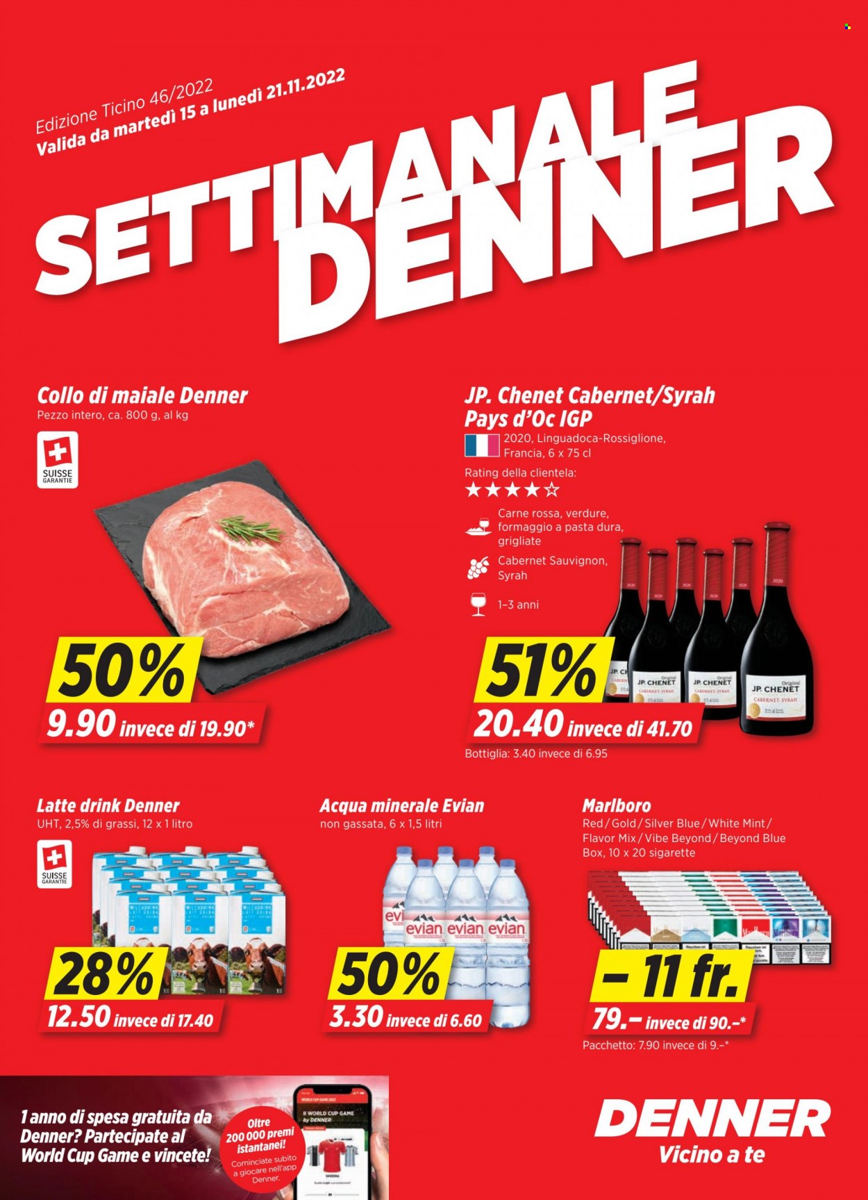 Catalogue Denner - 15.11.2022 - 21.11.2022. Page 1