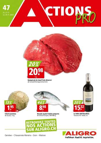 Catalogue ALIGRO - 21.11.2022 - 26.11.2022.